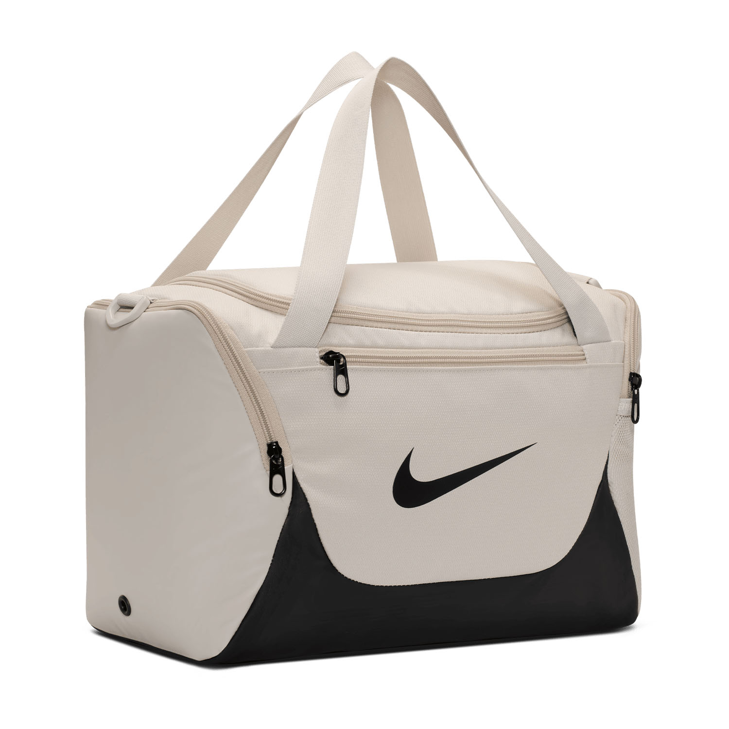 Nike Brasilia Mini Duffle Bag - Light Bone/Black