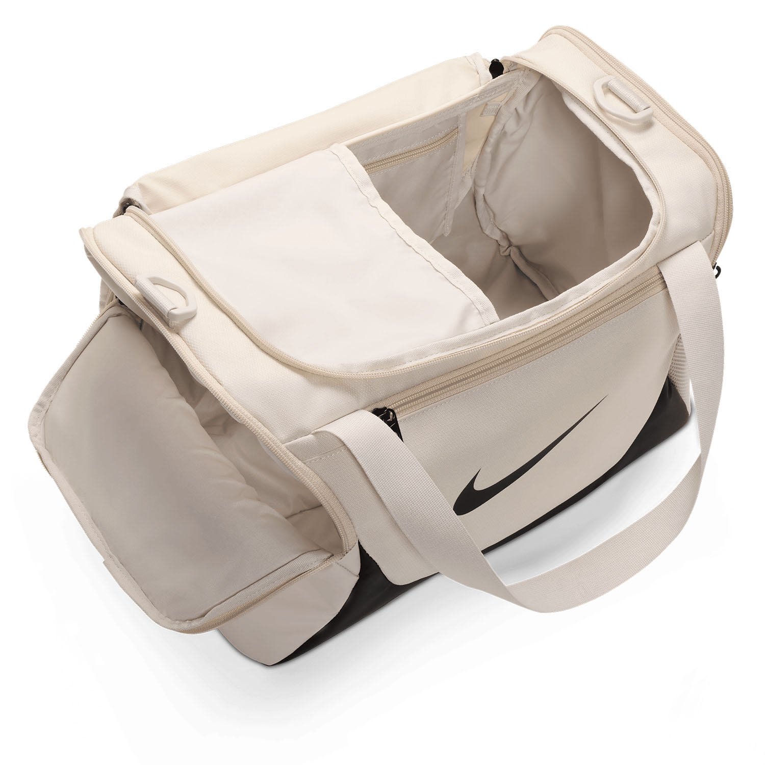 Nike Brasilia Mini Duffle Bag - Light Bone/Black