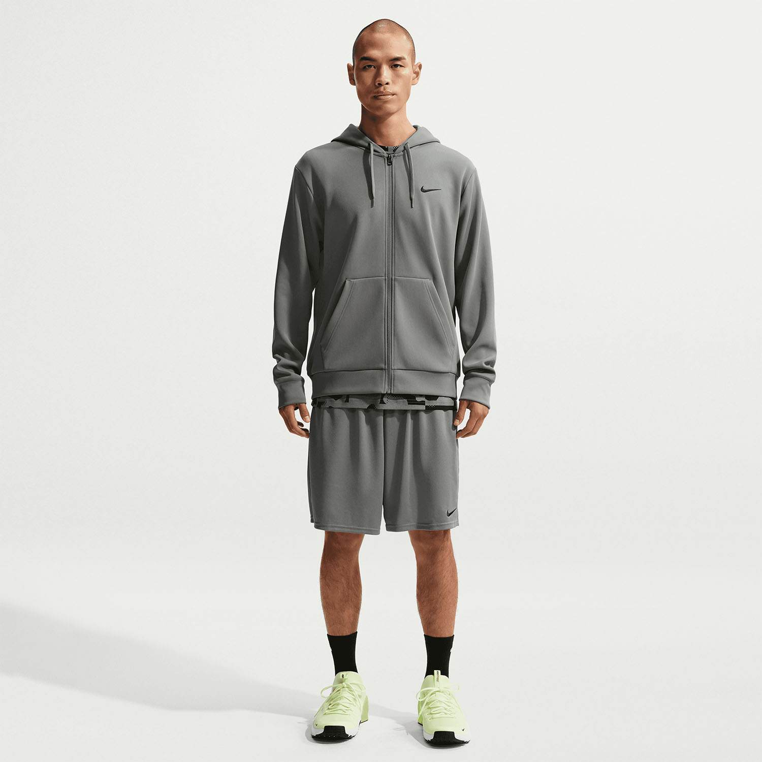 Nike Flex 9in Shorts - Smoke Grey/Black