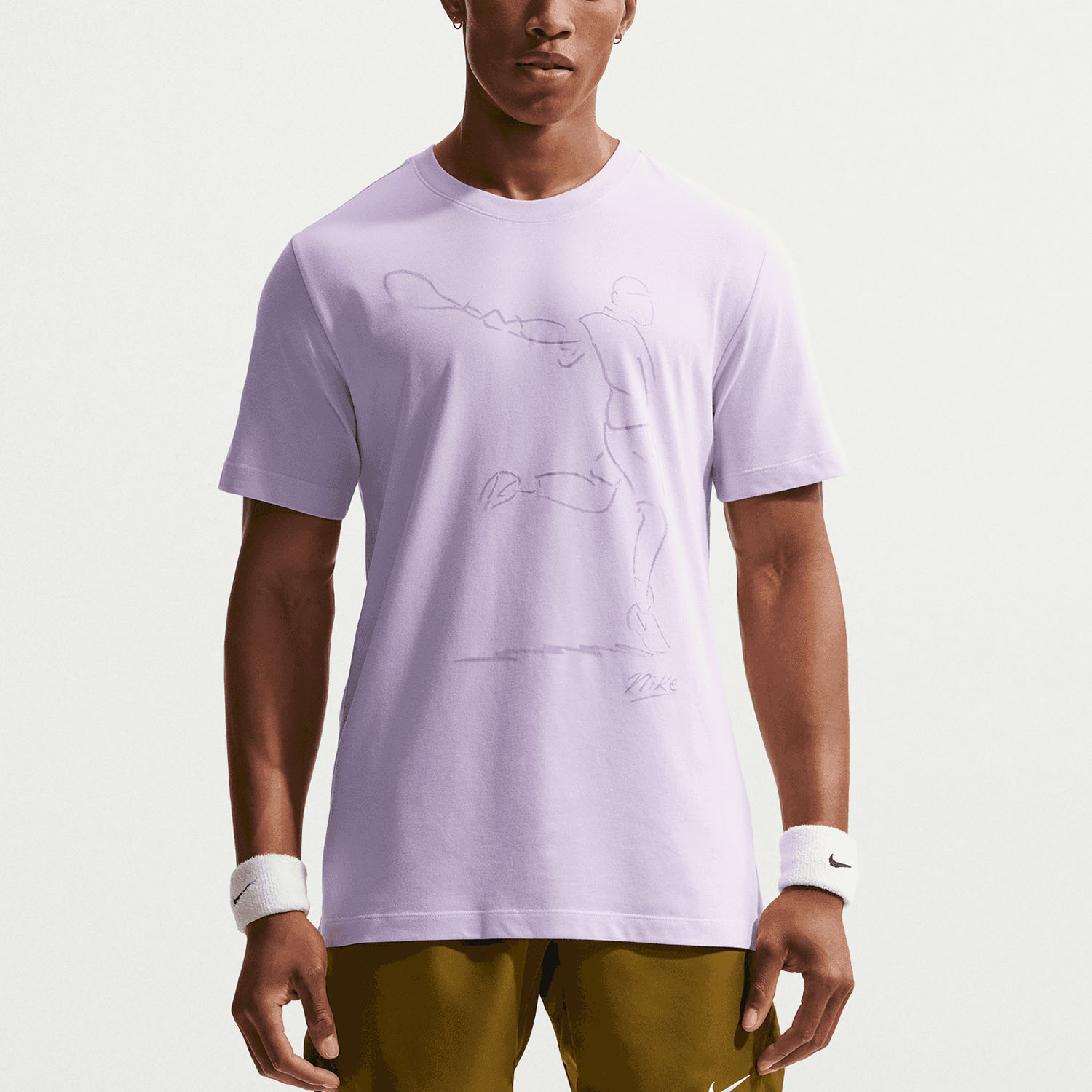 Nike Court Graphic Paris Maglietta - Violet Mist