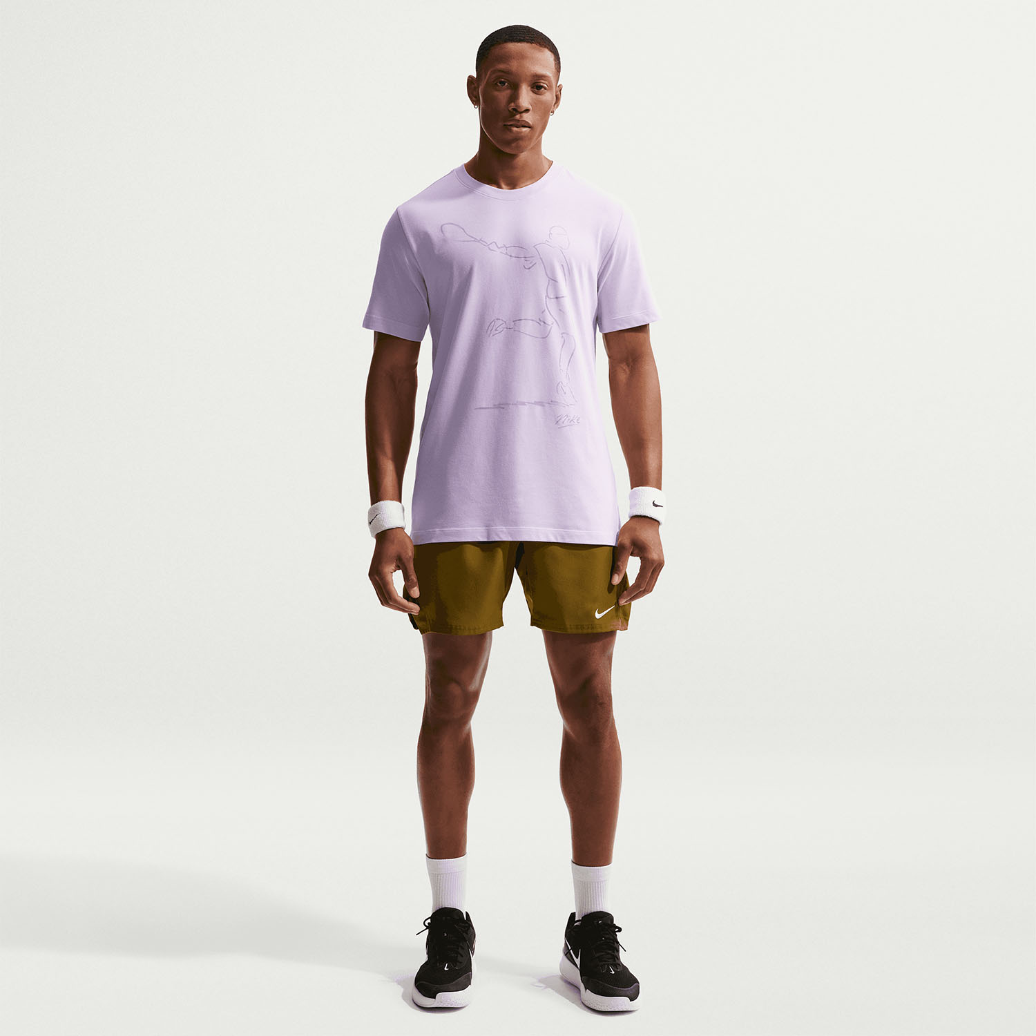 Nike Court Graphic Paris Maglietta - Violet Mist