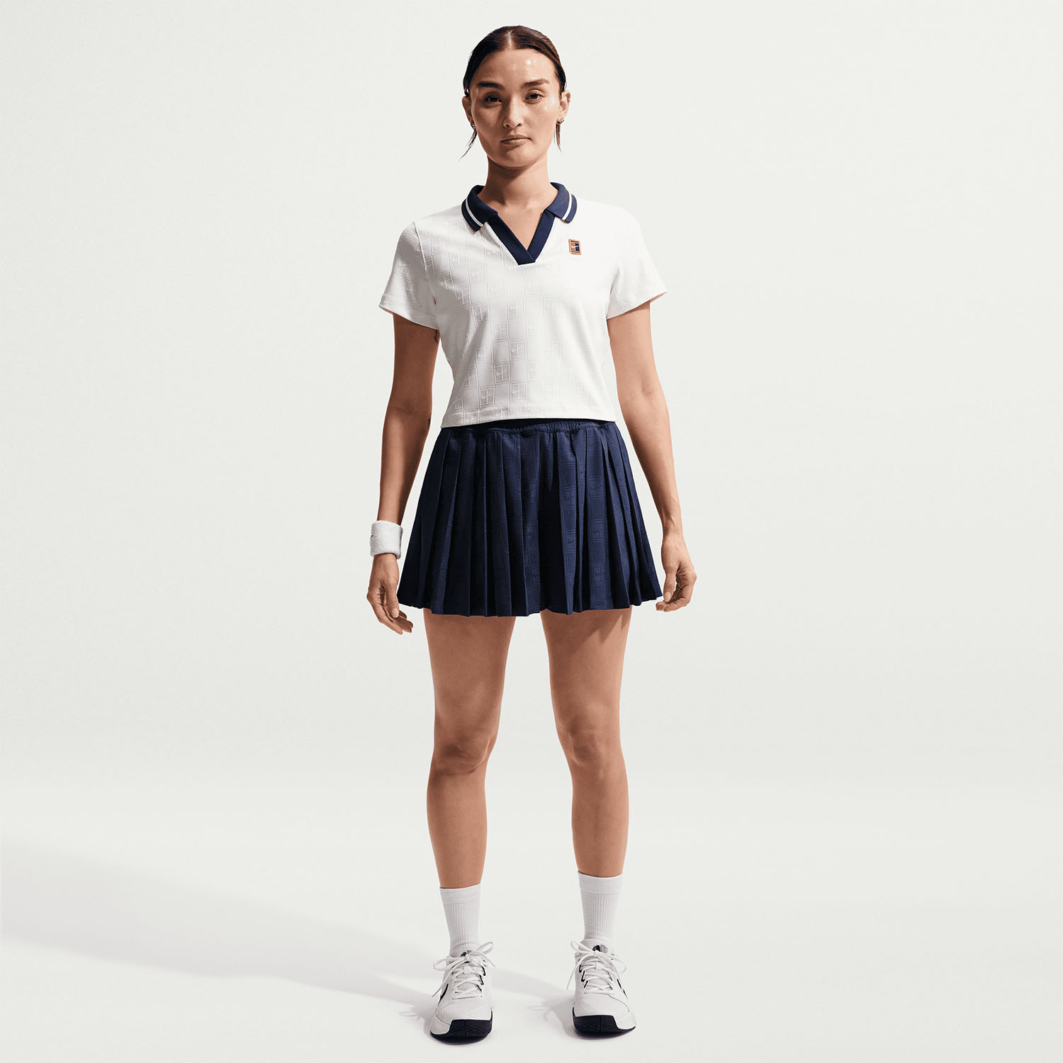 Nike Court Polo - Sail/Midnight Navy