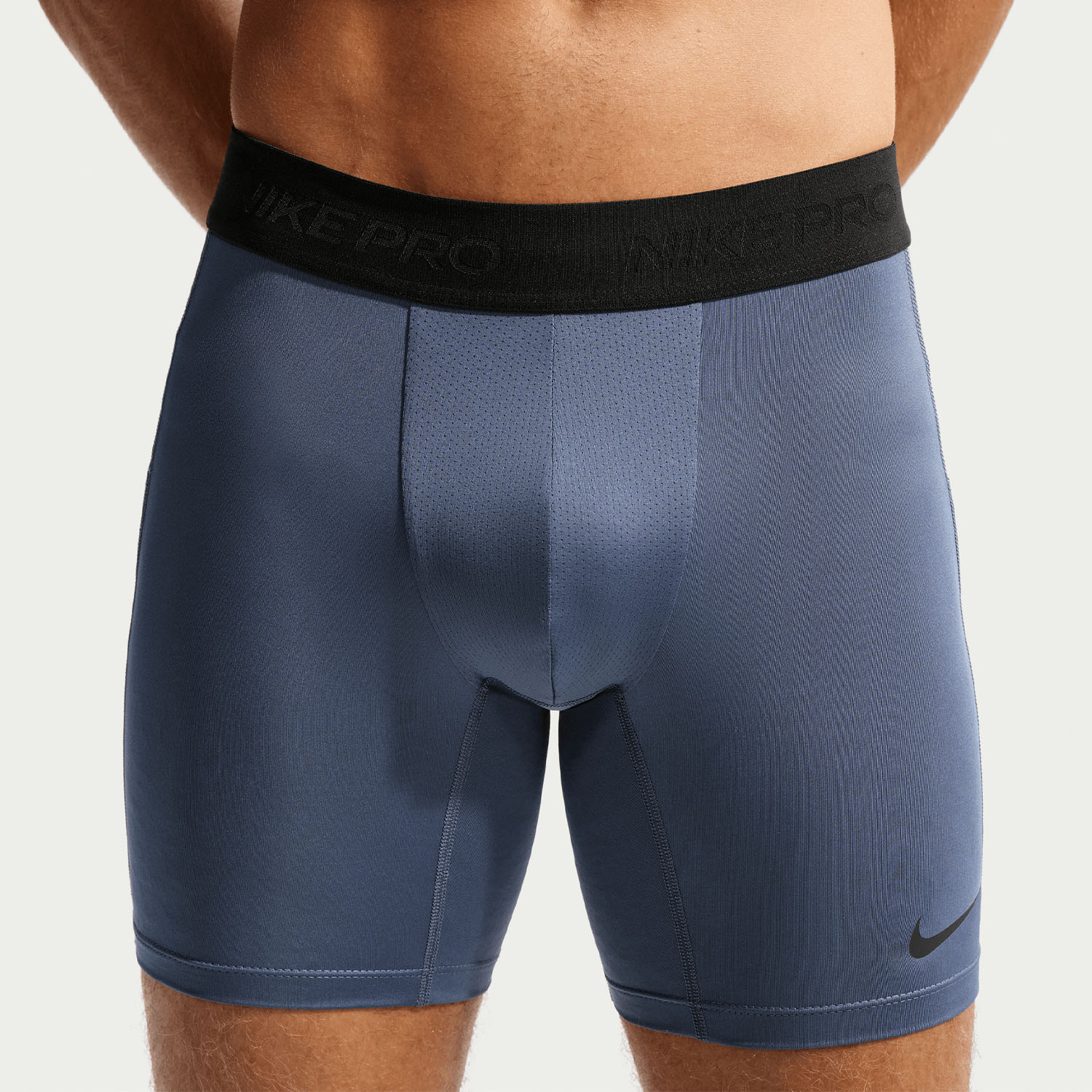 Nike Dri-FIT Pro Calzamaglia Corta - Diffused Blue/Black