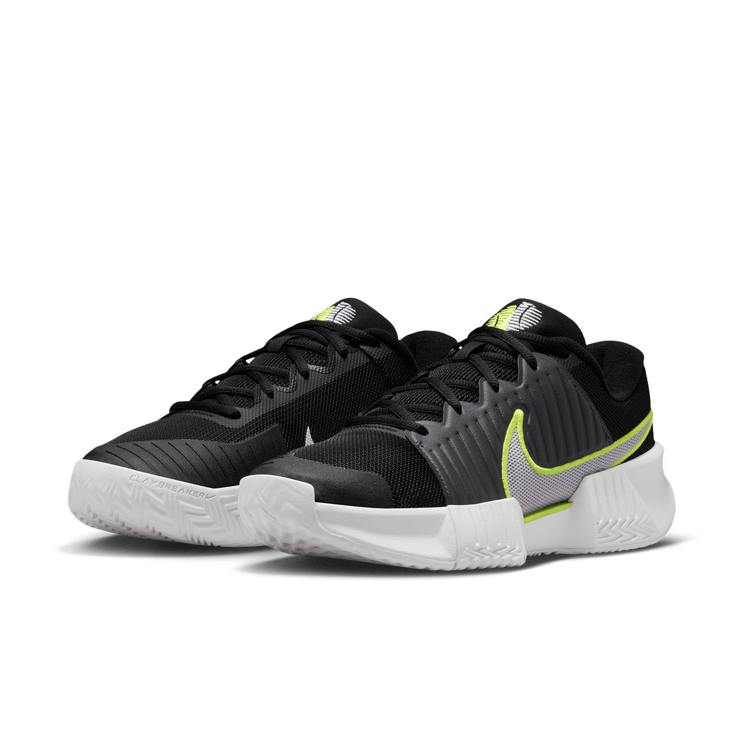 Nike Zoom GP Challenge Pro Clay - Black/White/Anthracite/Volt