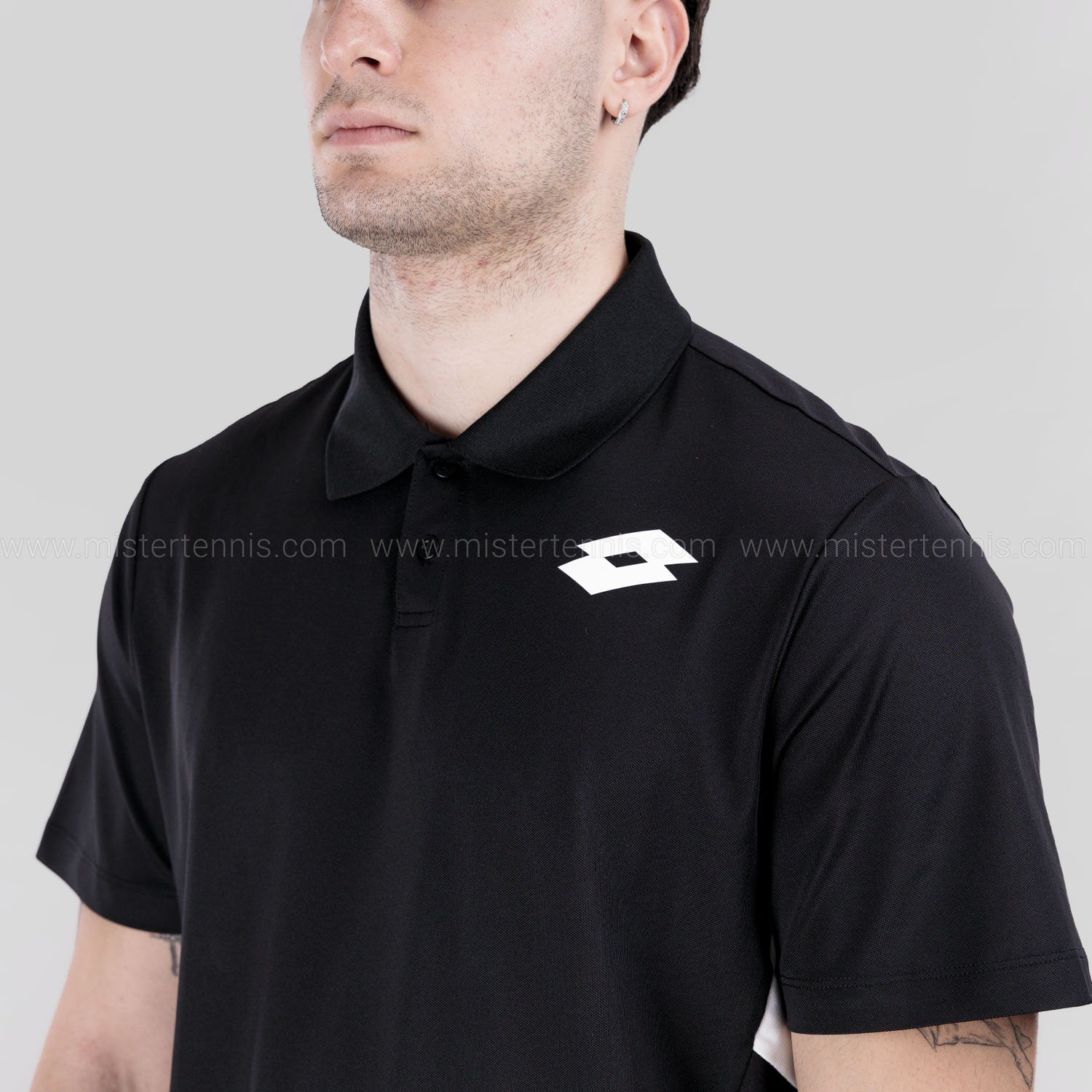 Lotto Squadra IV Polo - All Black