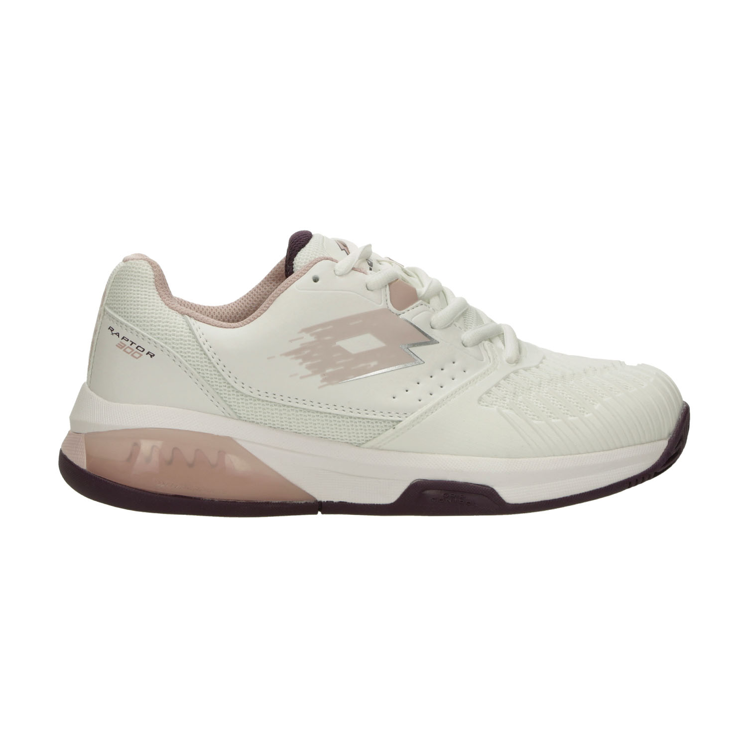 Lotto Raptor Hyperpulse 300 Clay - All White/Hushed Violet