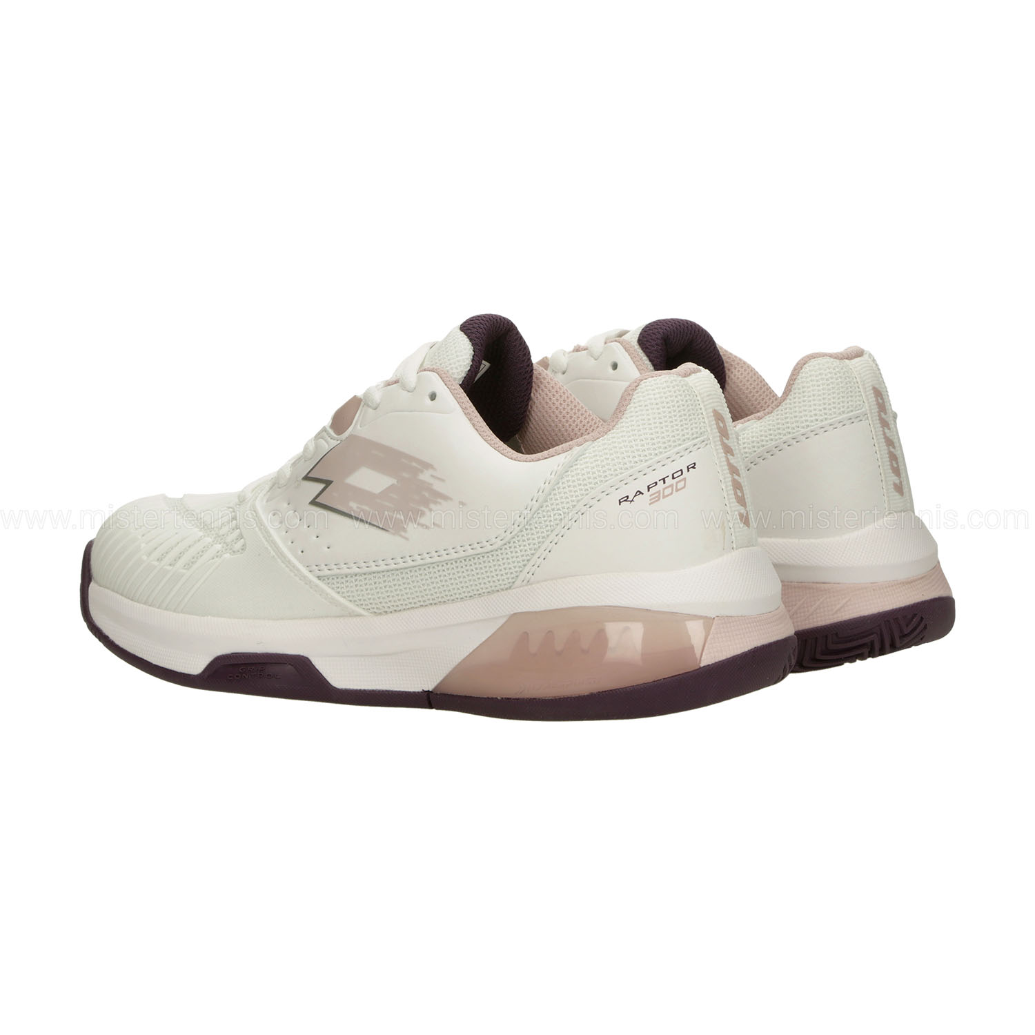 Lotto Raptor Hyperpulse 300 Clay - All White/Hushed Violet