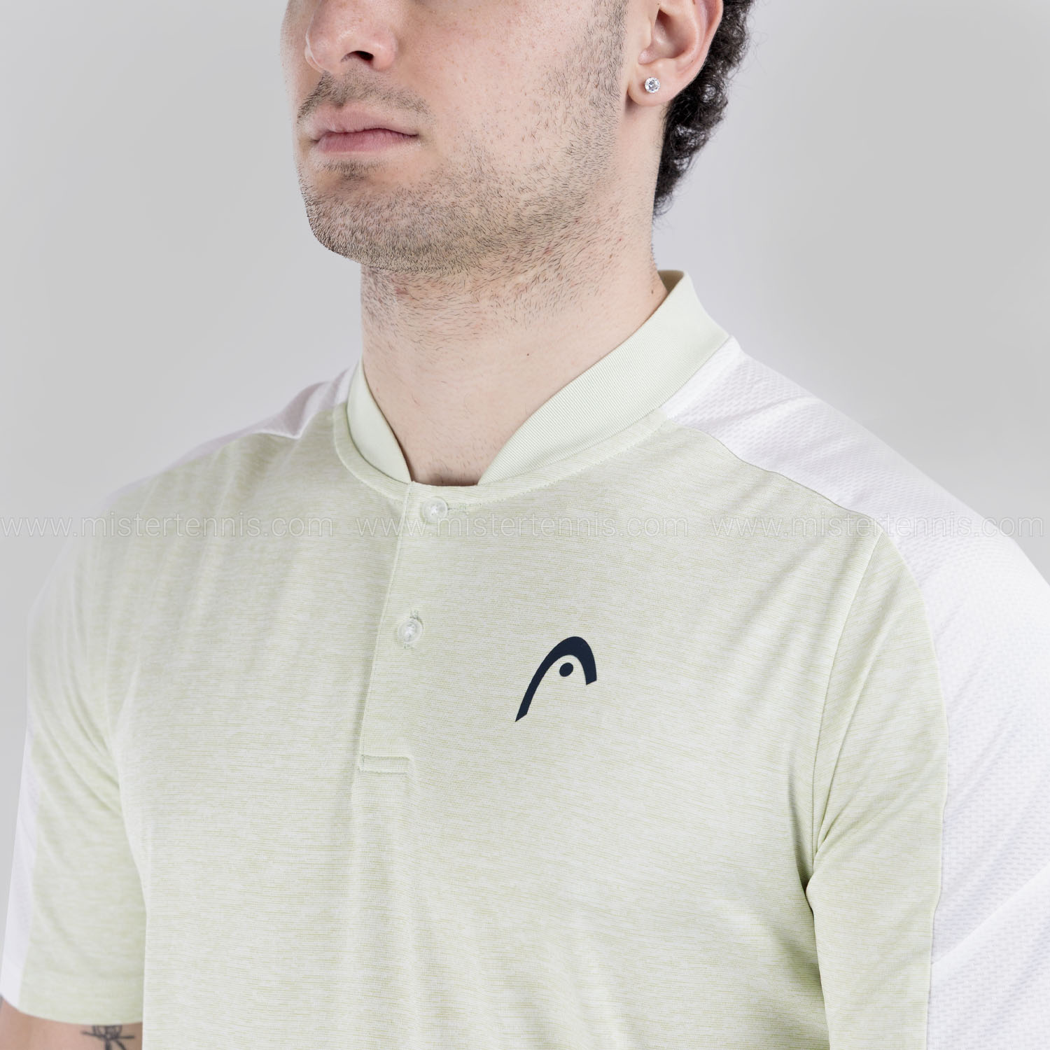 HEAD Play Tech Pro Polo - Cantaloupe Green