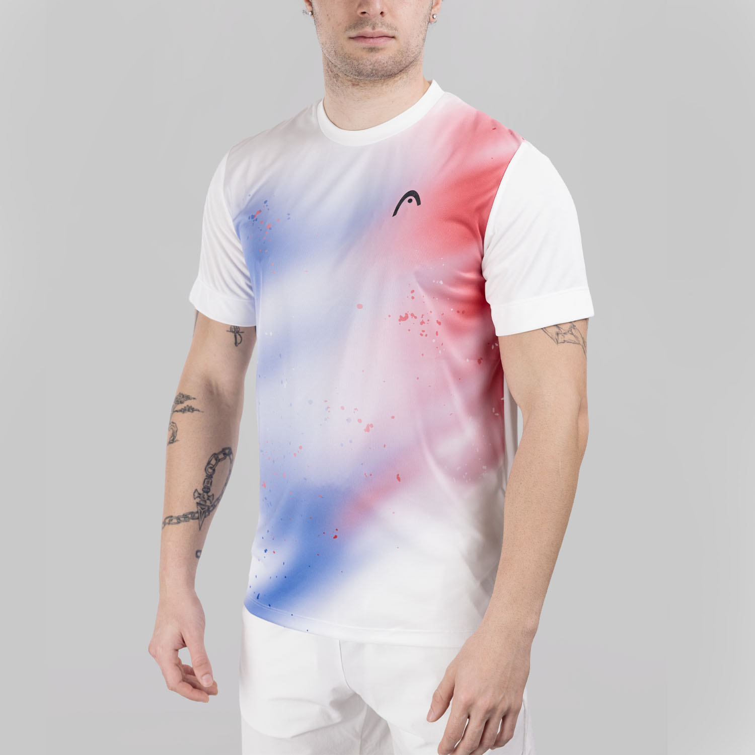 HEAD Topspin Maglietta - Royal/Print Vision