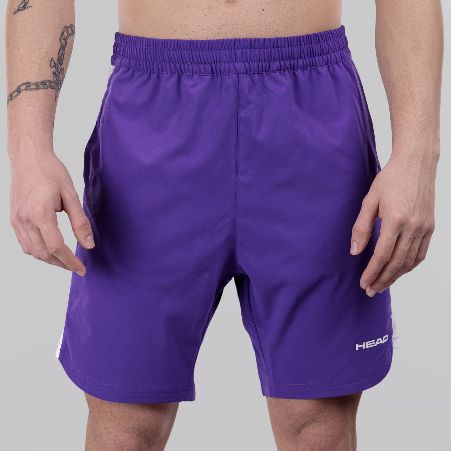 HEAD Power 7in Shorts - Purple/White