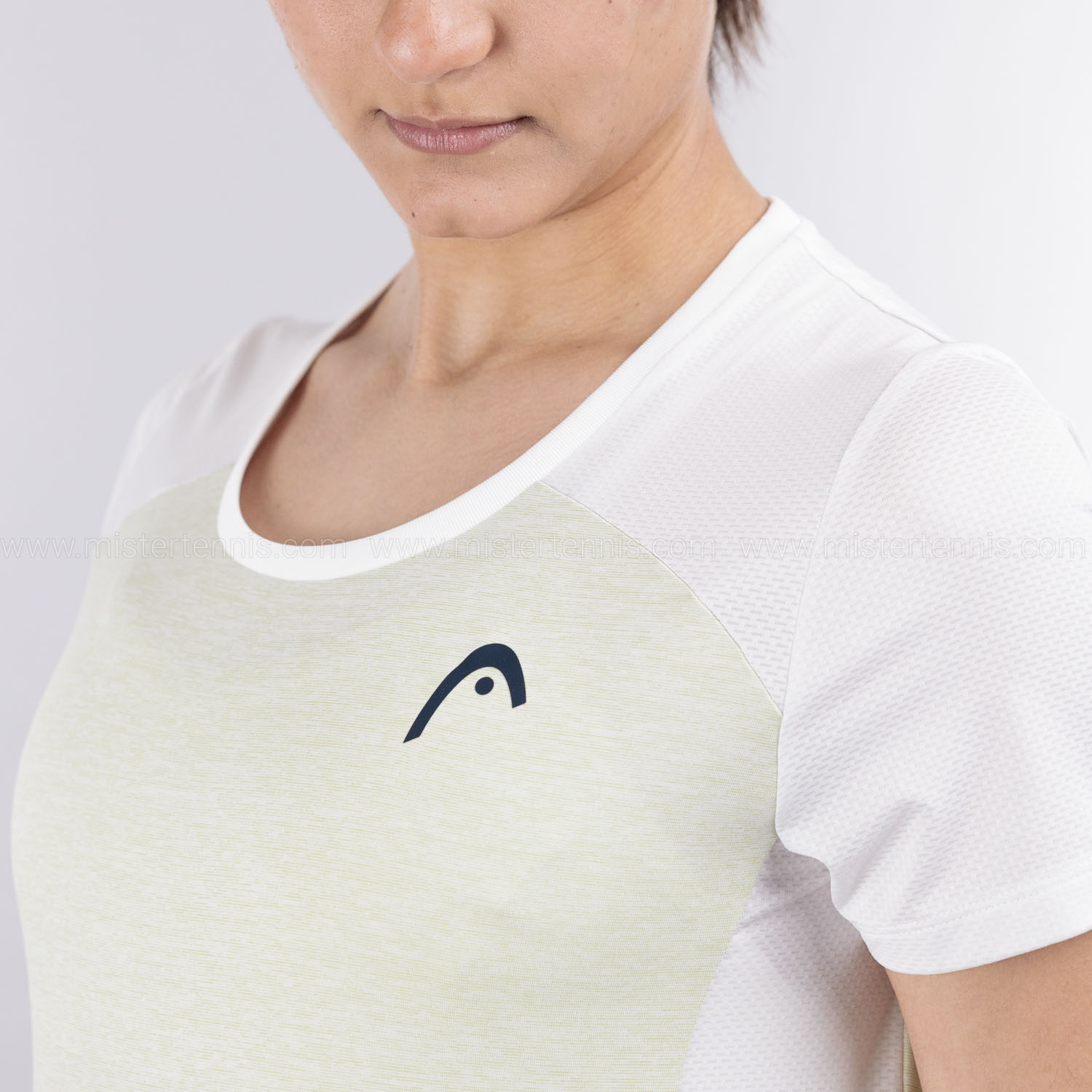 HEAD Play Tech Performance T-Shirt - Cantoloupe Green