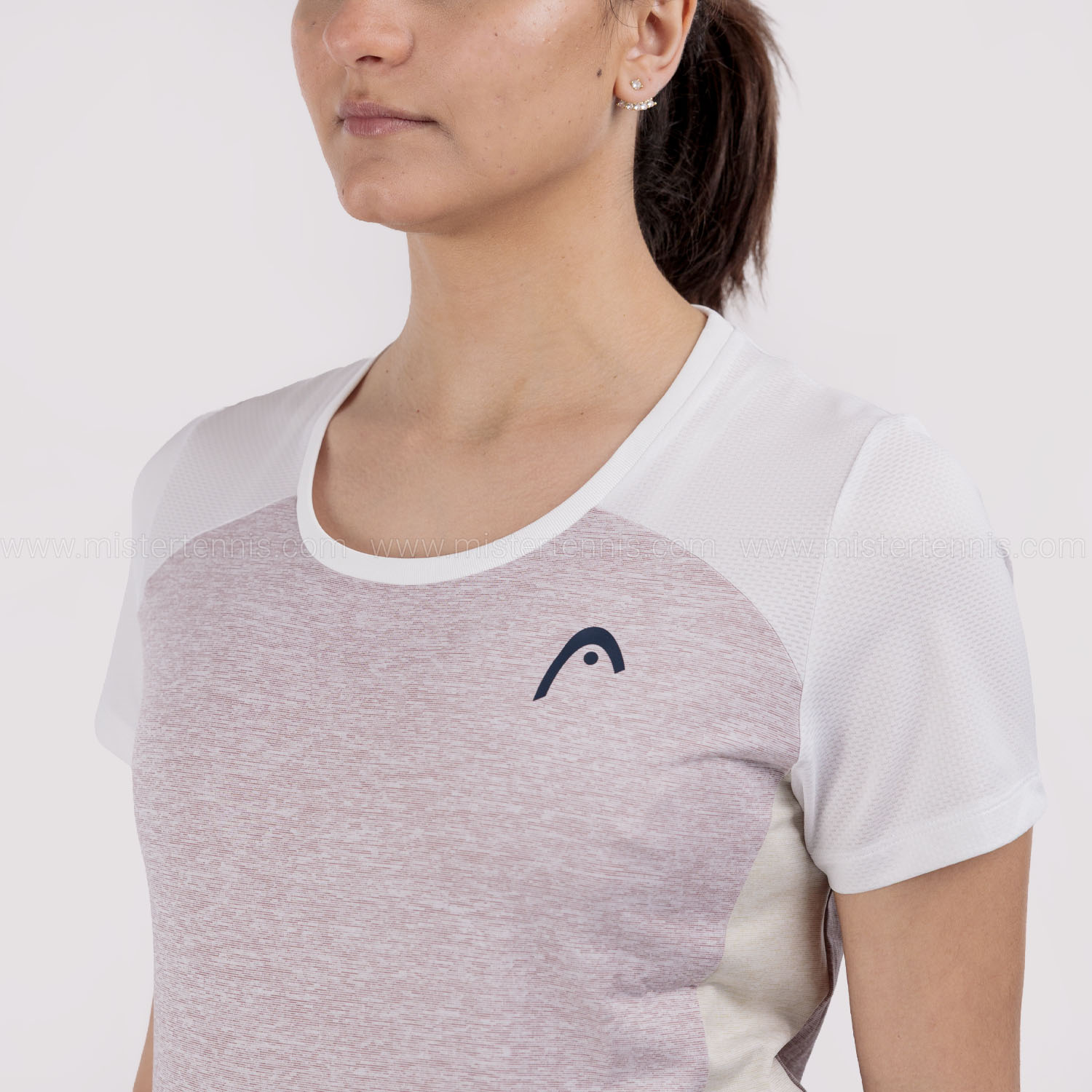 HEAD Play Tech Performance T-Shirt - Dirty Lilac