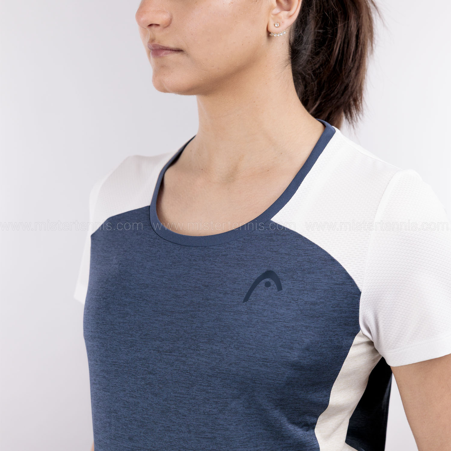 HEAD Play Tech Performance T-Shirt - Navy