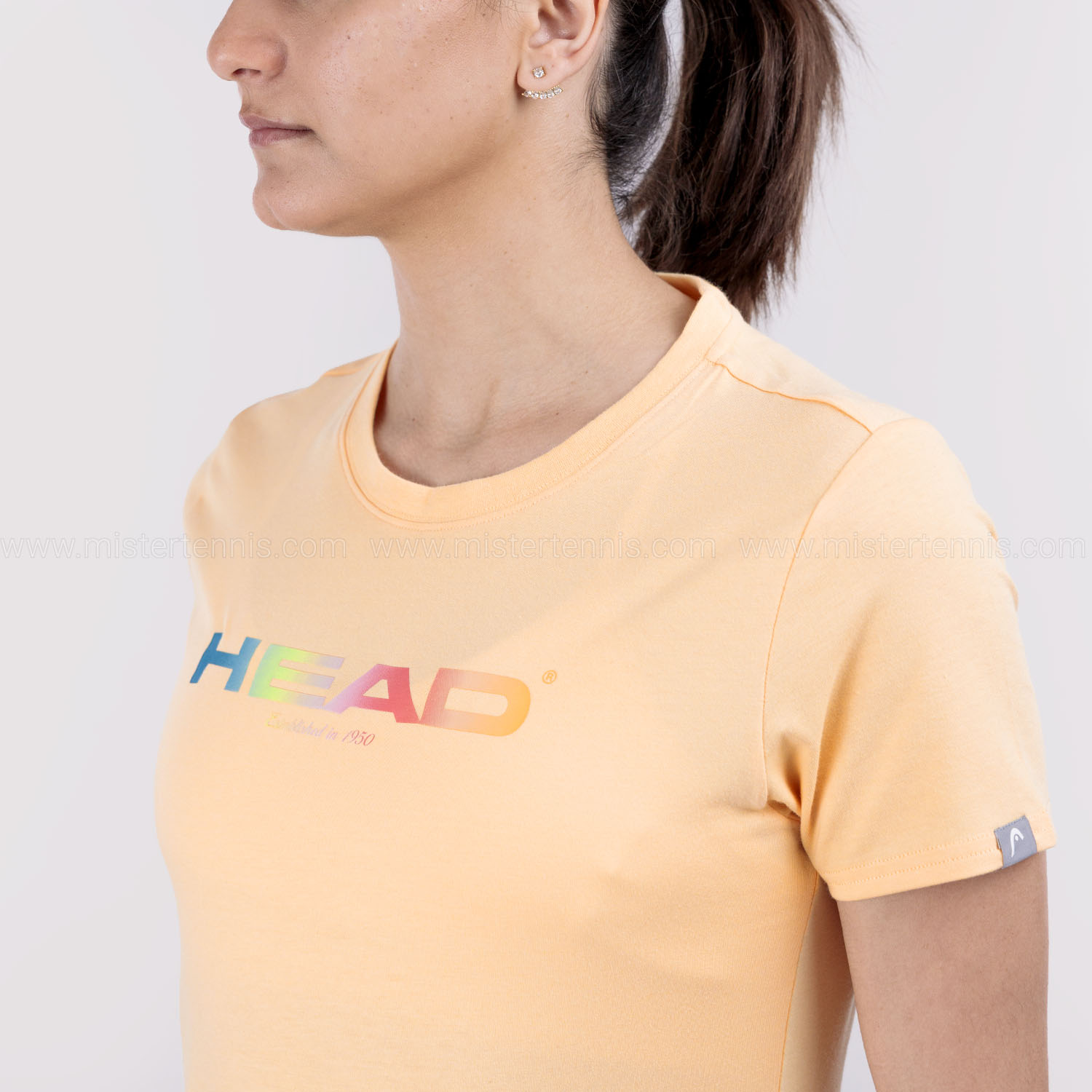 HEAD Rainbow Logo Maglietta - Apricot