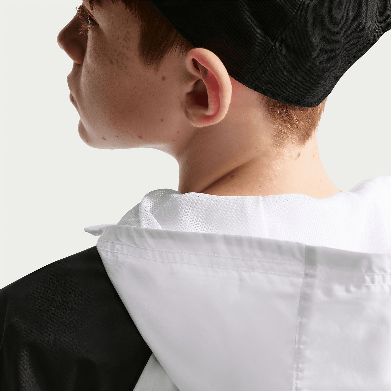 Nike Repel Chaqueta Niños - White/Smoke Grey/Black