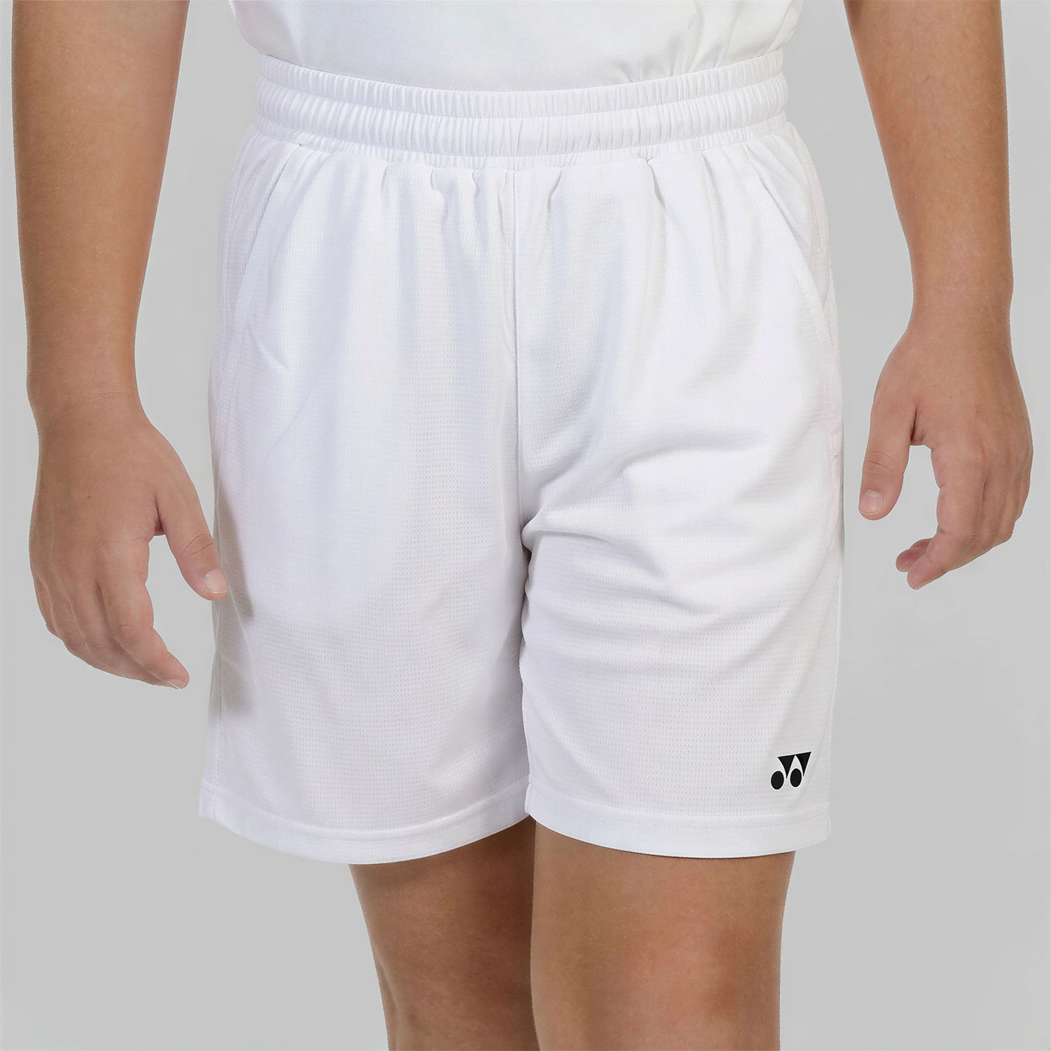Yonex Practice Pro 8in Shorts Niños - White