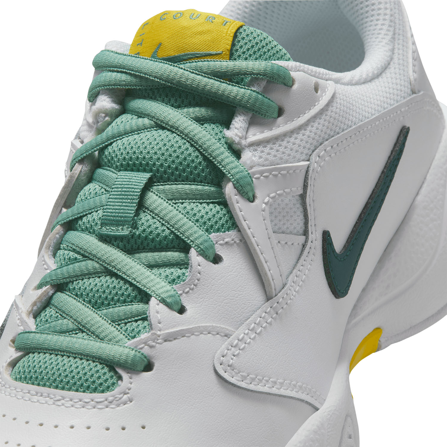 Nike Court Lite 2 Bambini - White/Dark Atomic Teal/Healing Jade