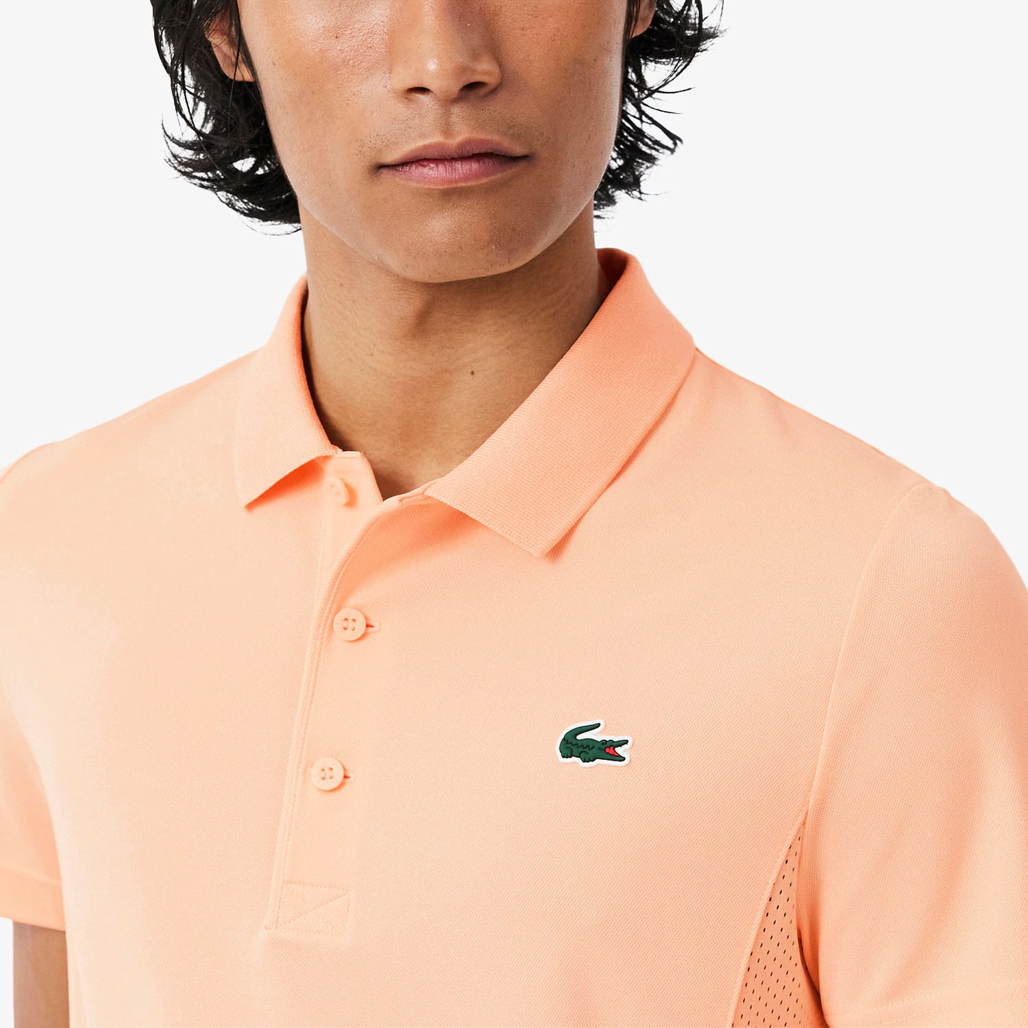 Lacoste X Novak Djokovic Pro Polo - Rose Pêche