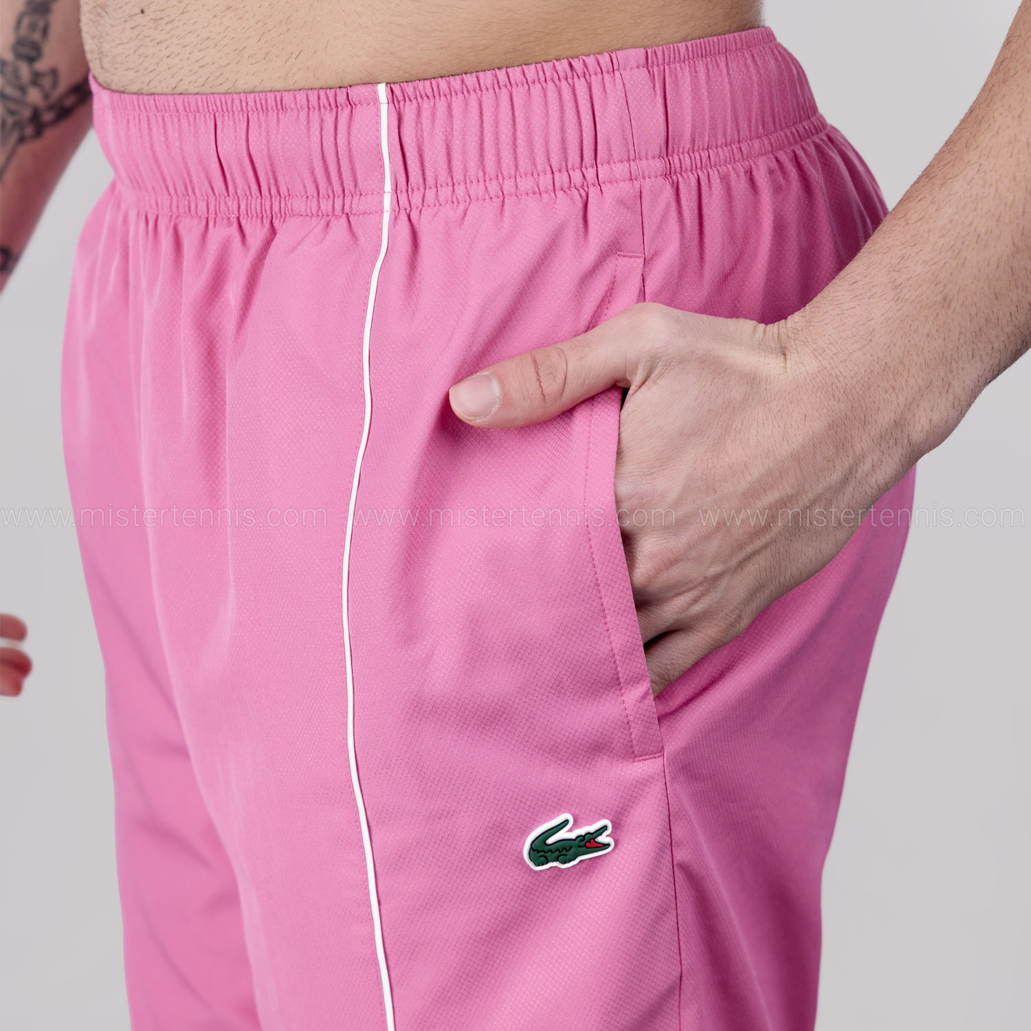 Lacoste Pro 9in Shorts - Rose
