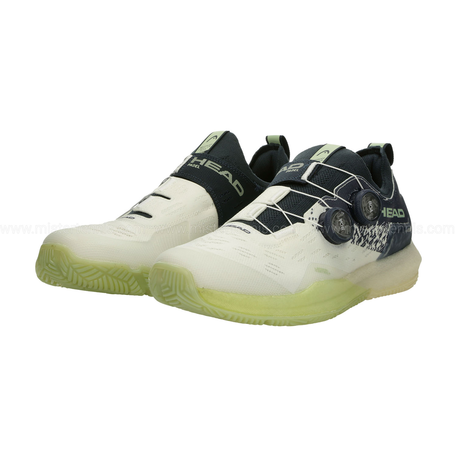 HEAD Motion Pro 1.5 BOA Padel - White/Blueberry