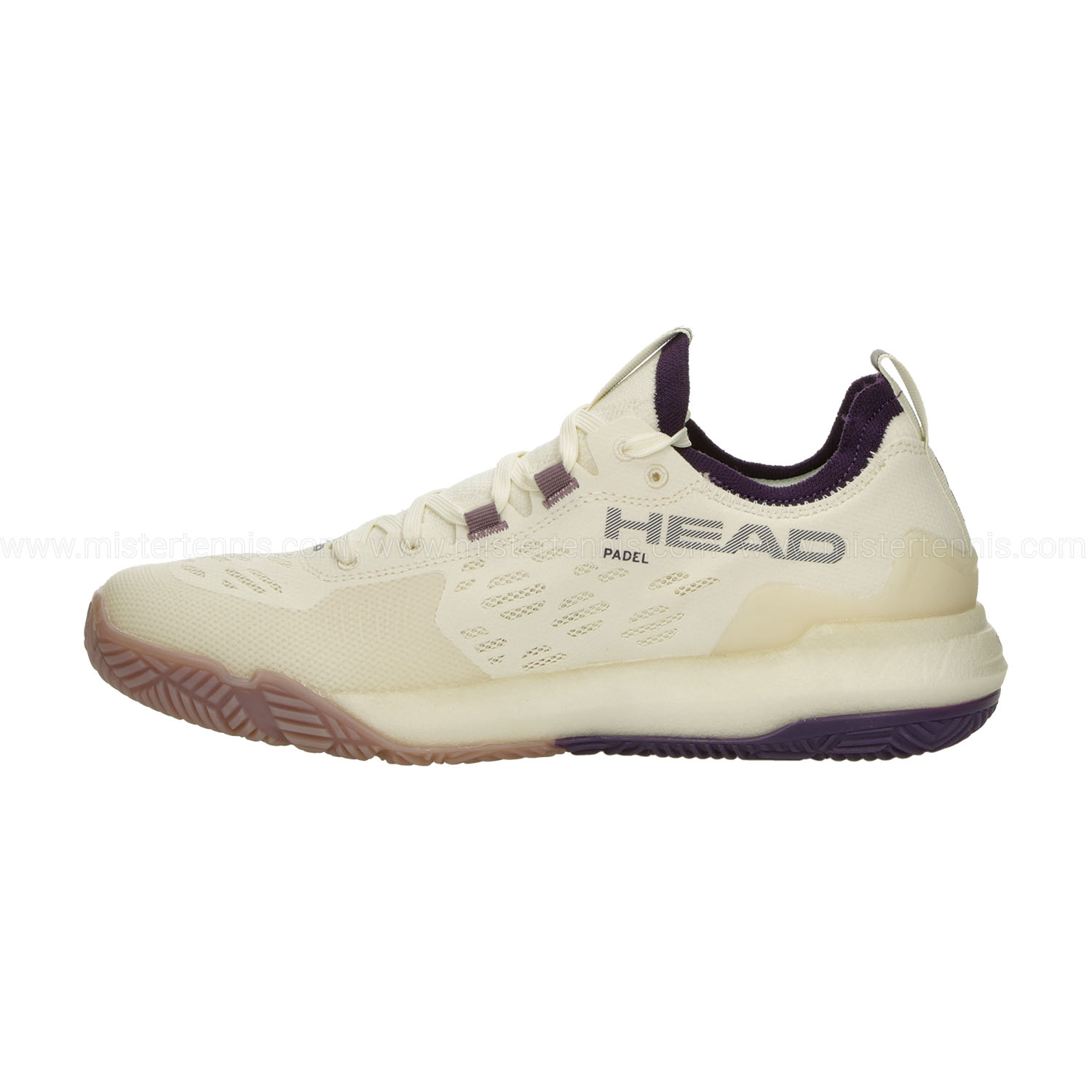 HEAD Motion Pro 1.5 Padel - Chalk White/Purple Night