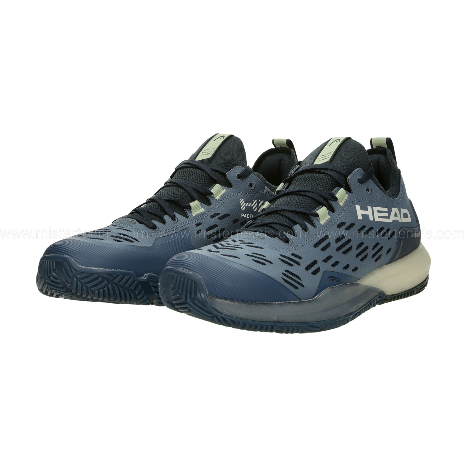HEAD Motion Pro 1.5 Padel - Dark Blue/Cantaloupe Green