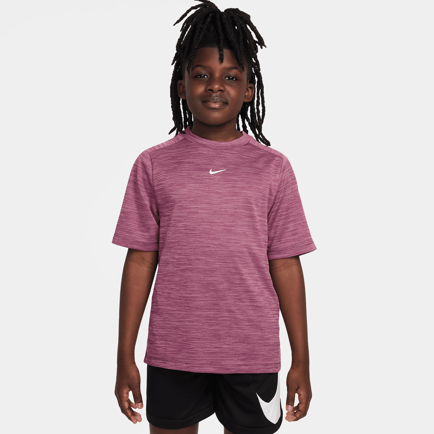 Nike Multi Maglietta Bambino - Peony/Sweet Beet/Heather/White