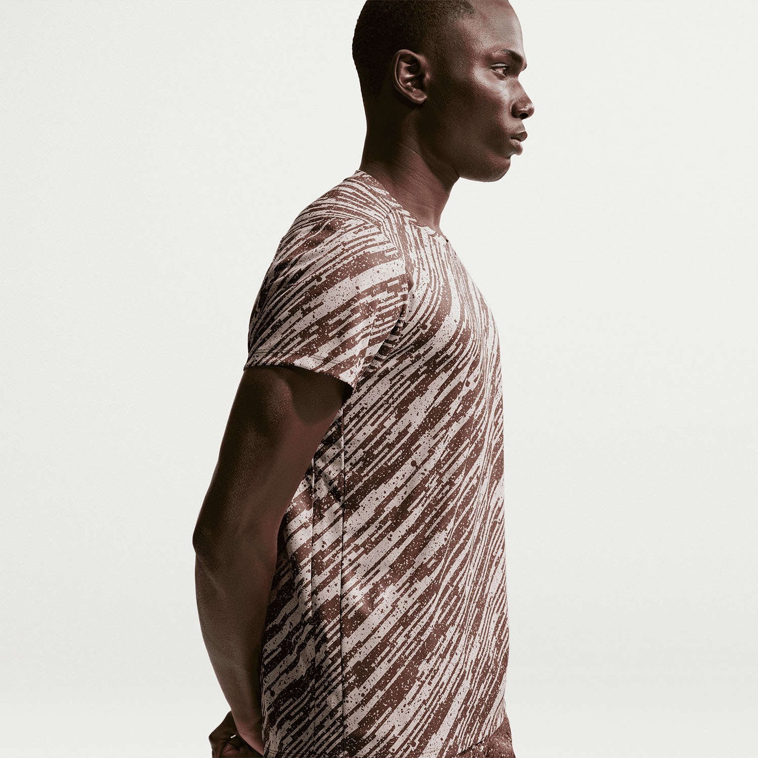 Nike Court Victory Printed T-Shirt - Platinum Violet/White
