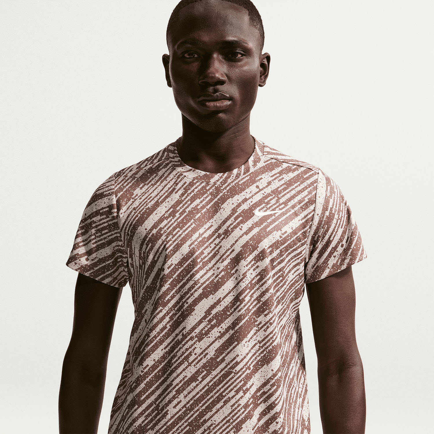 Nike Court Victory Printed T-Shirt - Platinum Violet/White