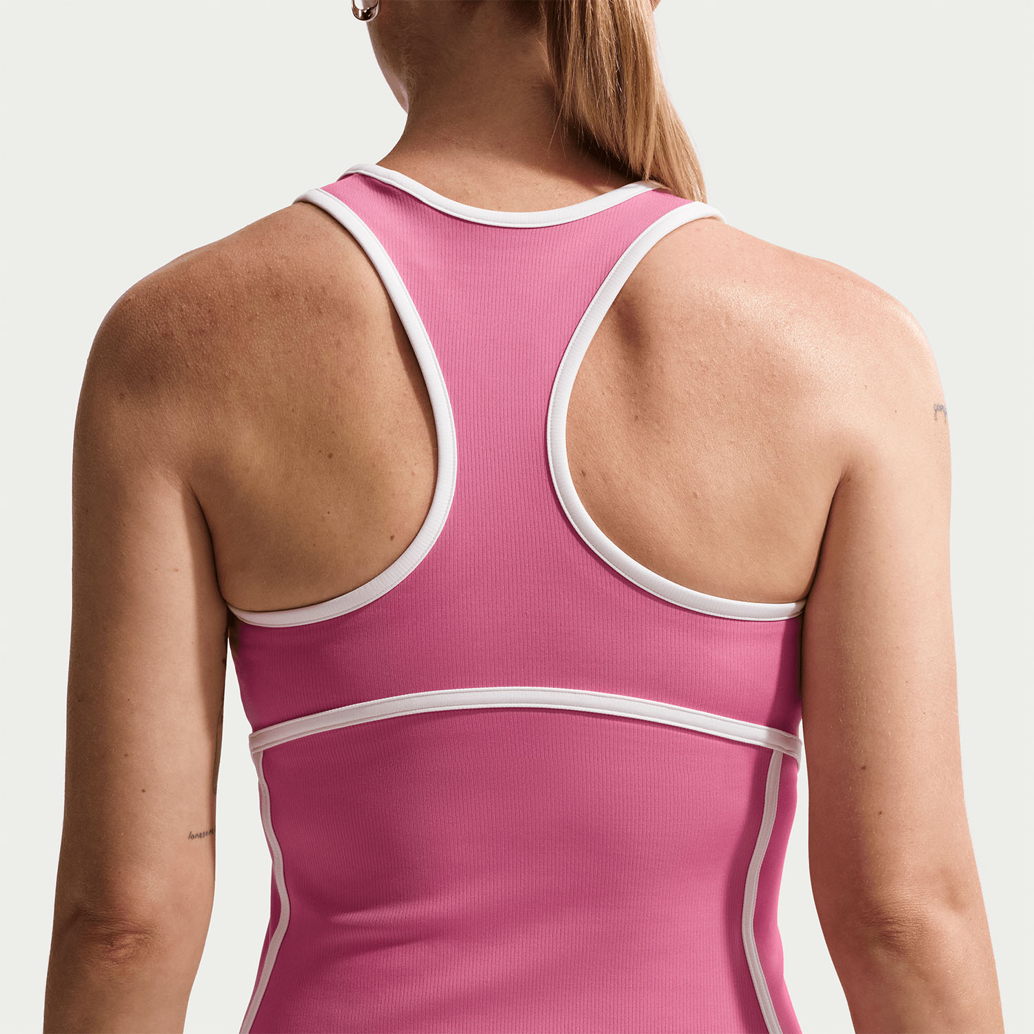 Nike Court Dri-FIT Advantage Dress - Peony/White