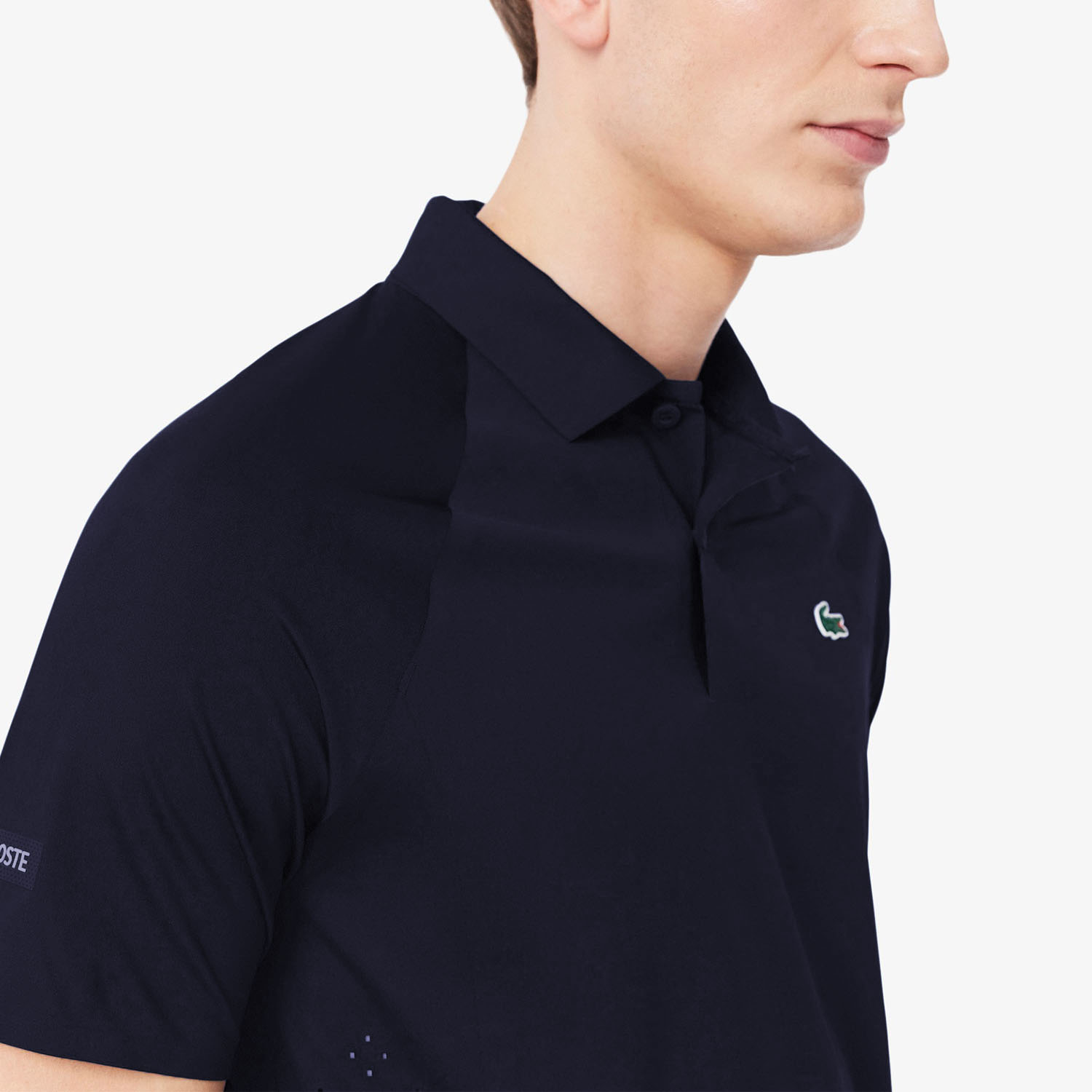 Lacoste X Novak Djokovic Tech Polo - Bleu Marine