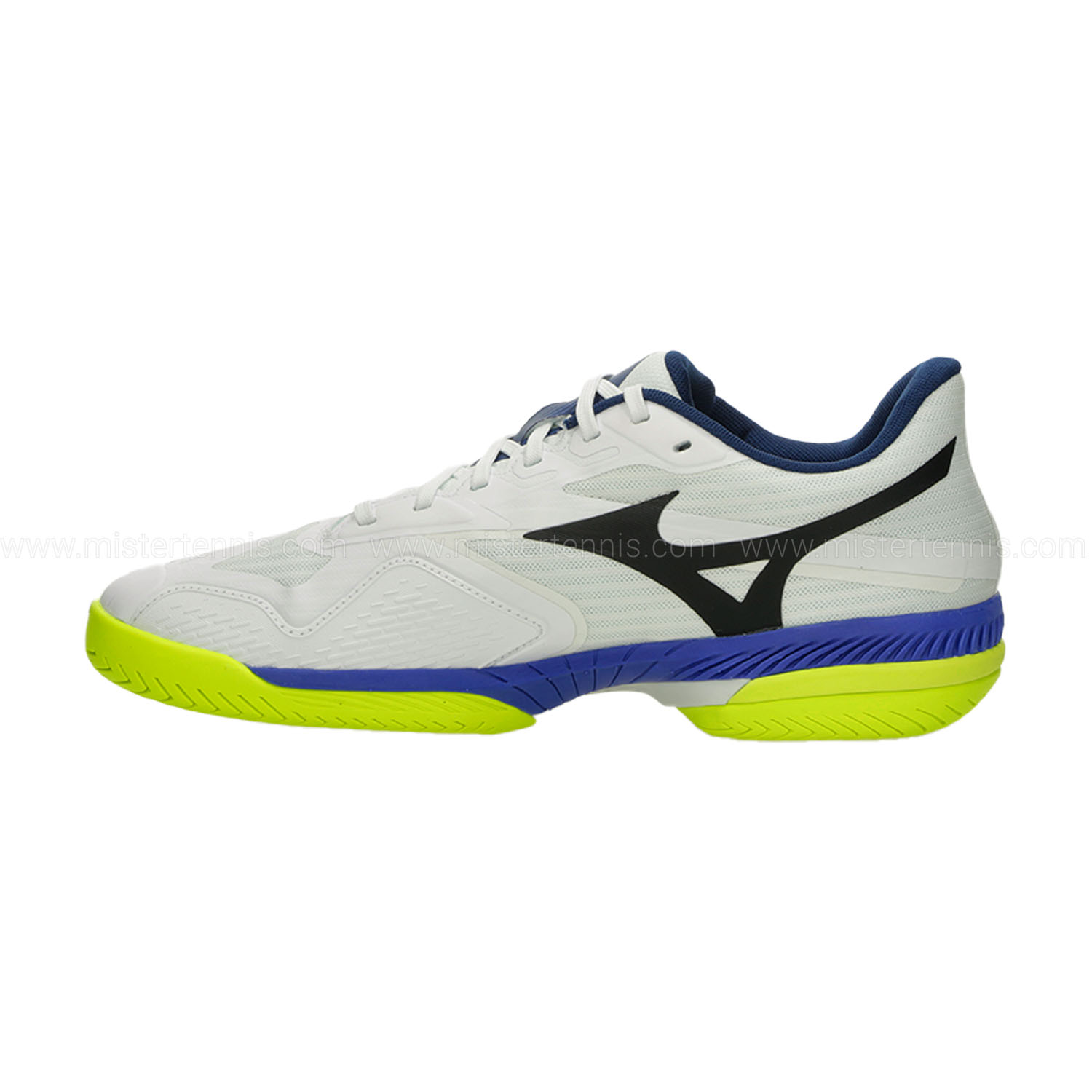 Mizuno Wave Exceed Court AC - White/Dazzling Blue/Lightning Yellow