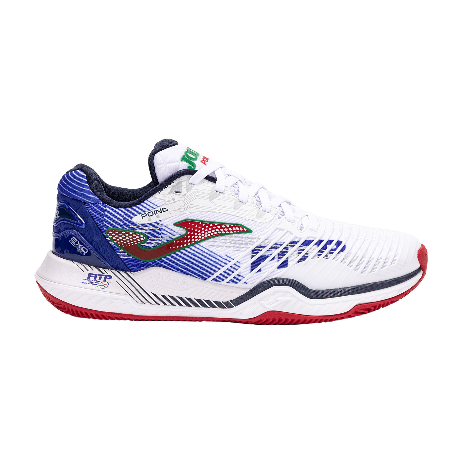 Joma Point FITP - White/Red