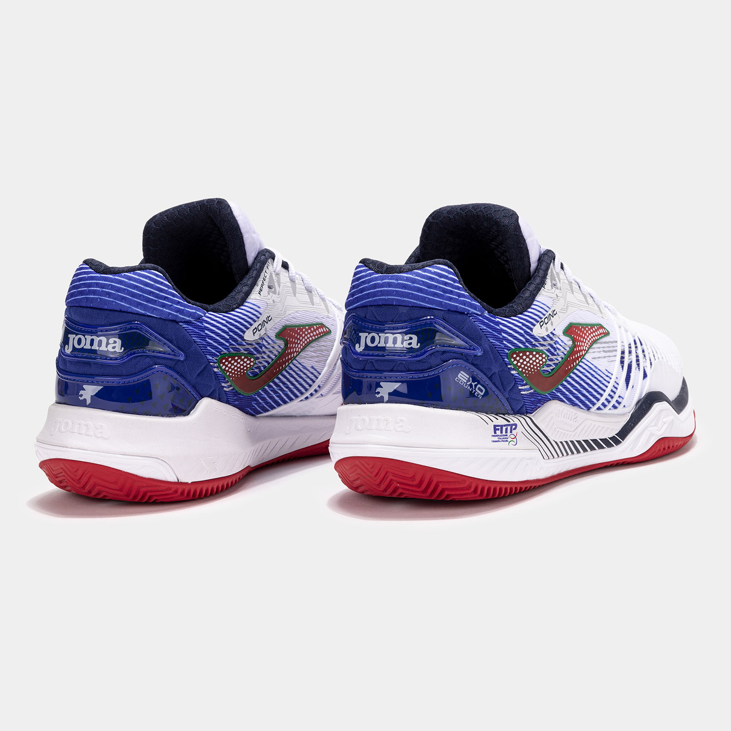 Joma Point FITP - White/Red