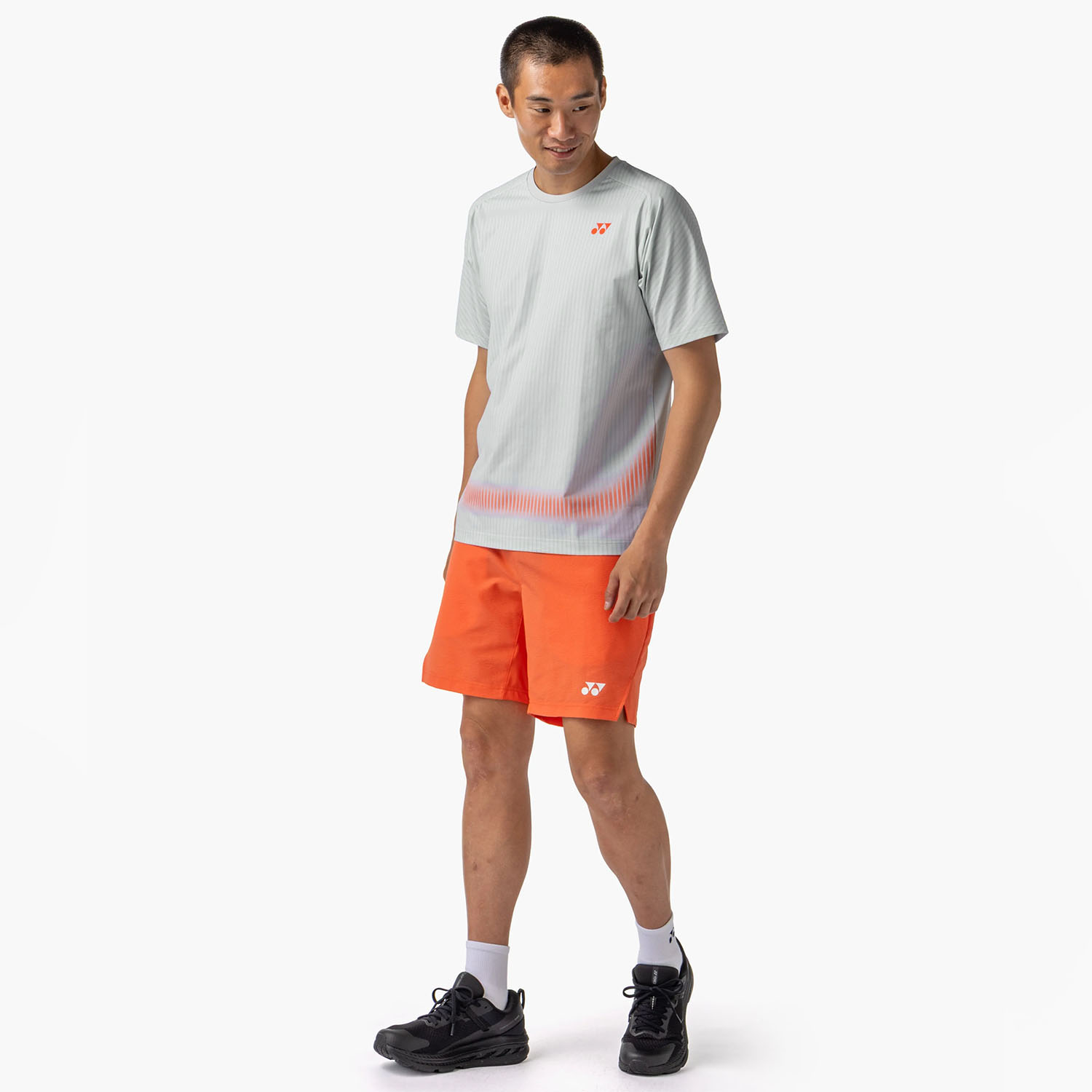 Yonex Practice Graphic Camiseta - Silver Gray