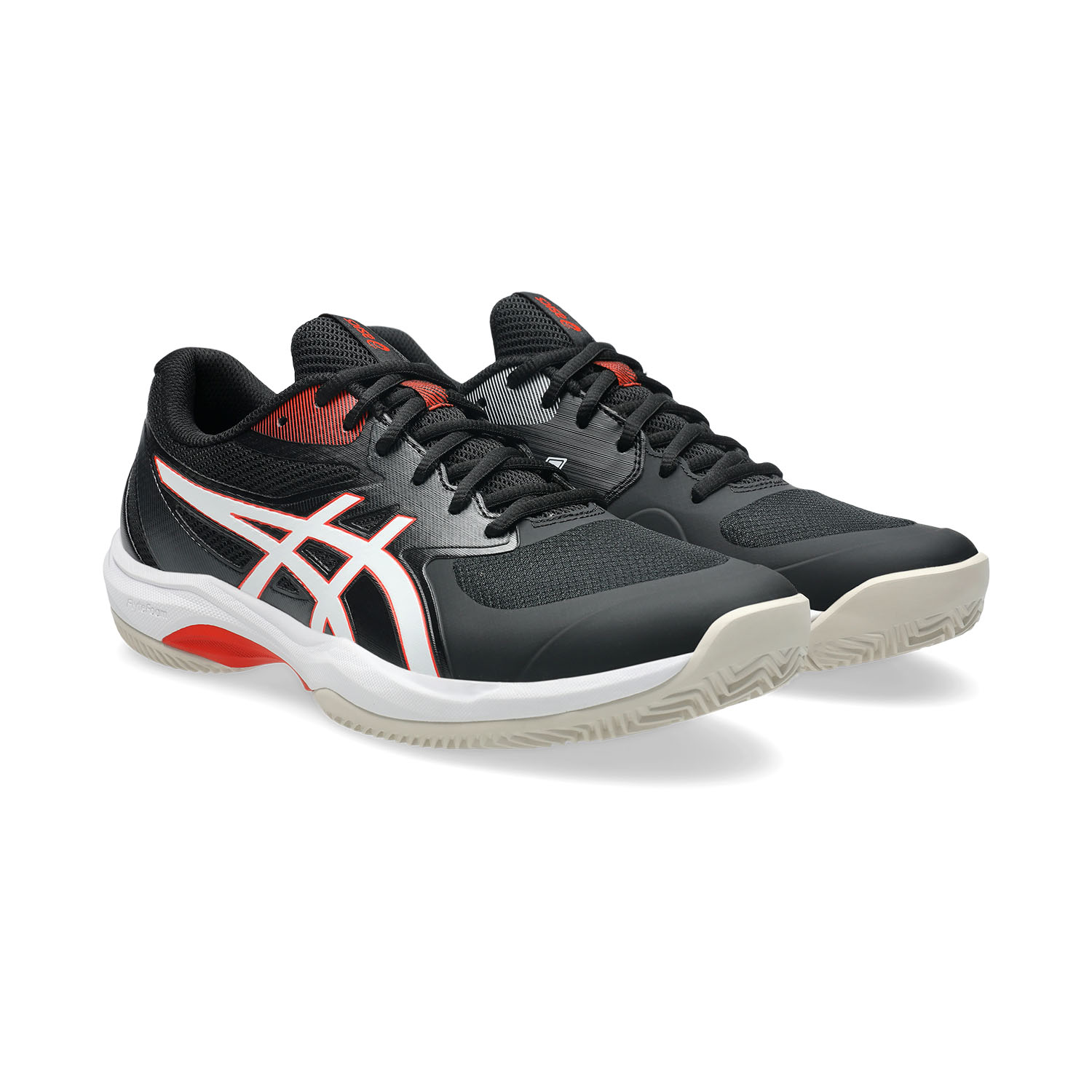 ASICS Game FF Clay/OC - Black/Cherry Tomato
