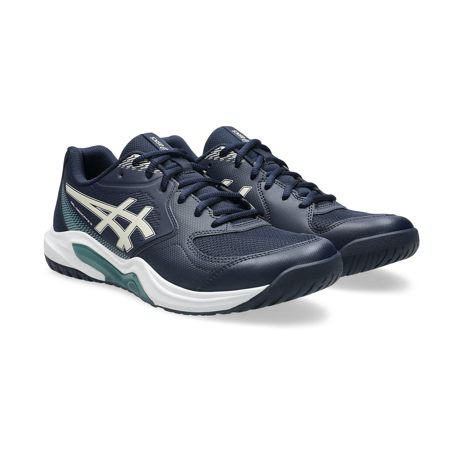 ASICS Gel Dedicate 9 - Midnight/Oatmeal
