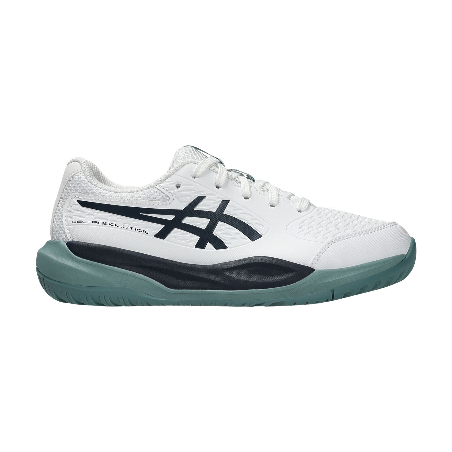 ASICS Gel Resolution X GS Niños - White/Midnight