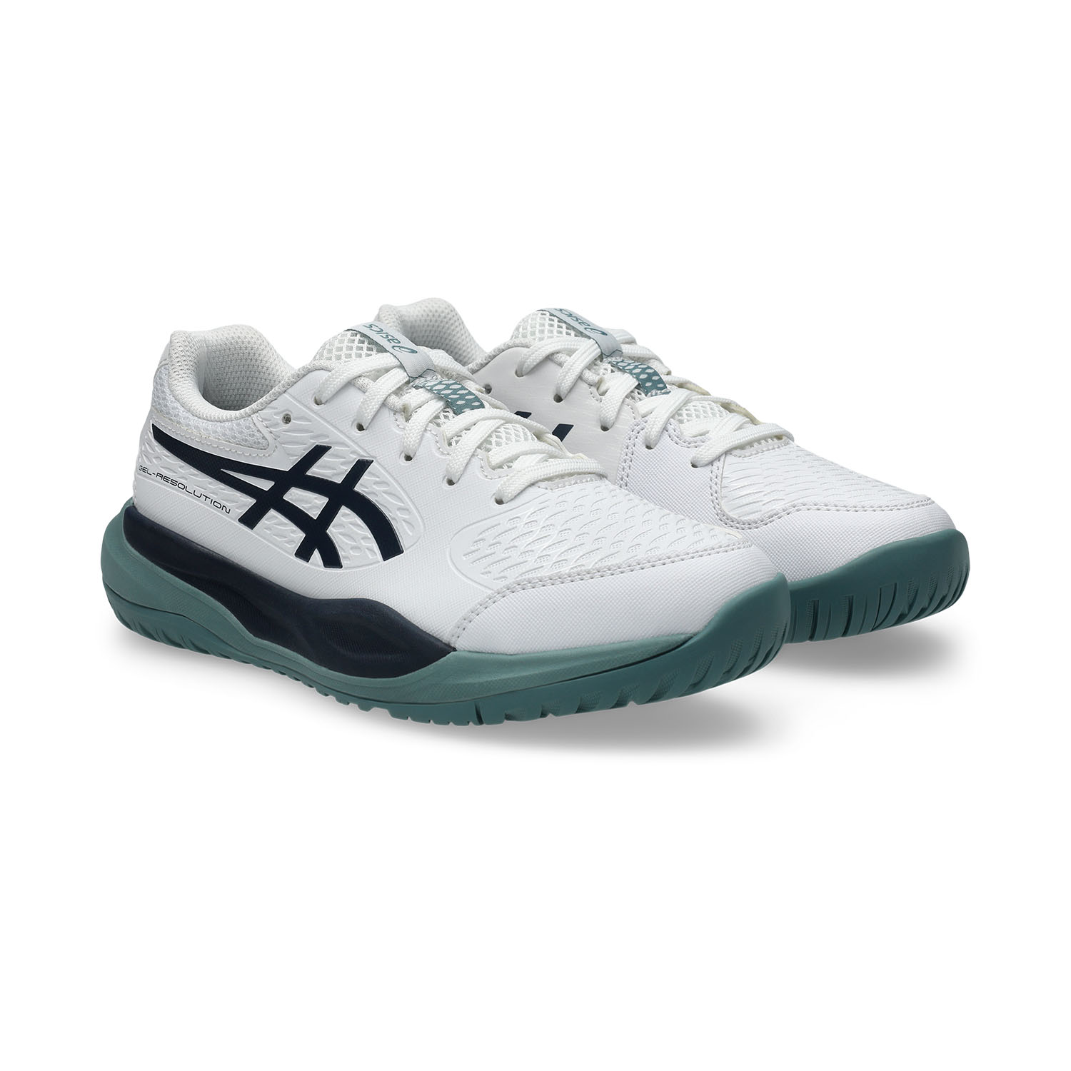 ASICS Gel Resolution X GS Niños - White/Midnight