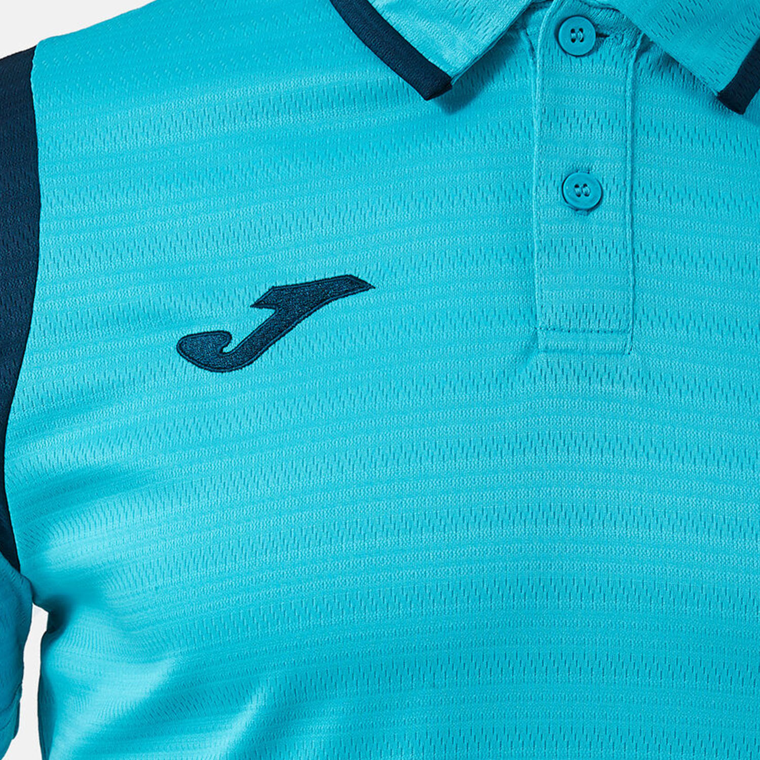 Joma Terra Polo - Fluor Turquoise/Dark Navy