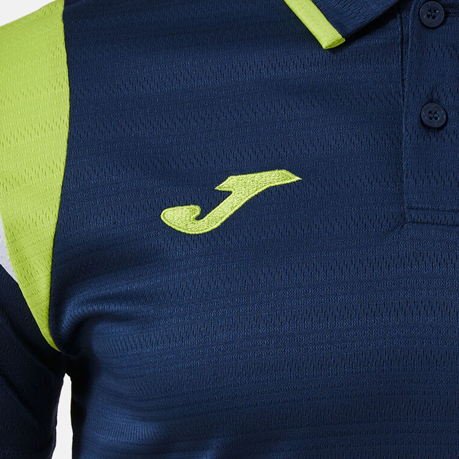 Joma Terra Polo - Dark Navy/Lime