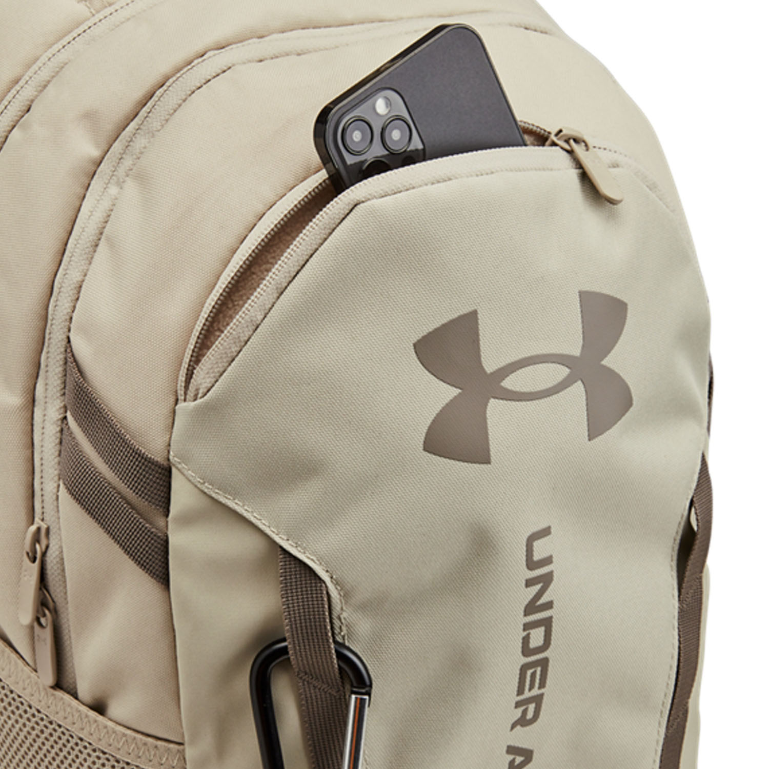 Under Armour Hustle 6.0 Backpack - Khaki Base/Taupe Dusk
