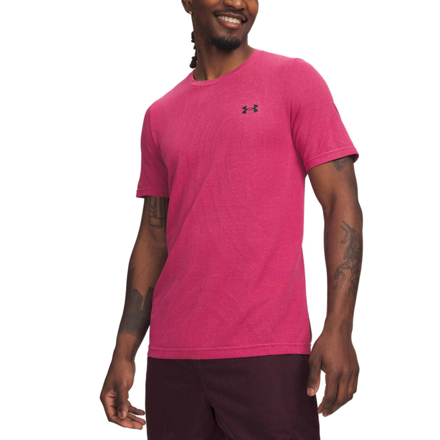 Under Armour Vanish Seamless Camiseta - Pink Frenzy/Ultimate Black