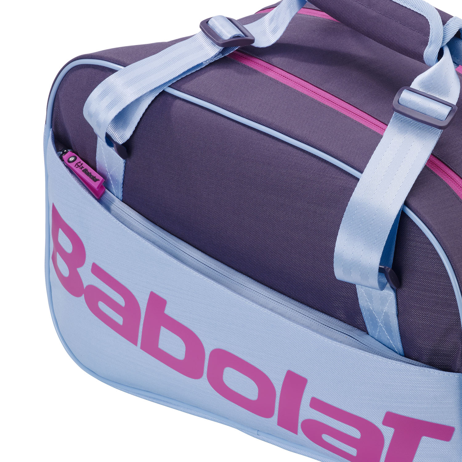 Babolat Court S Juan Lebrón Bolsa - Dark Purple/Sky Blue