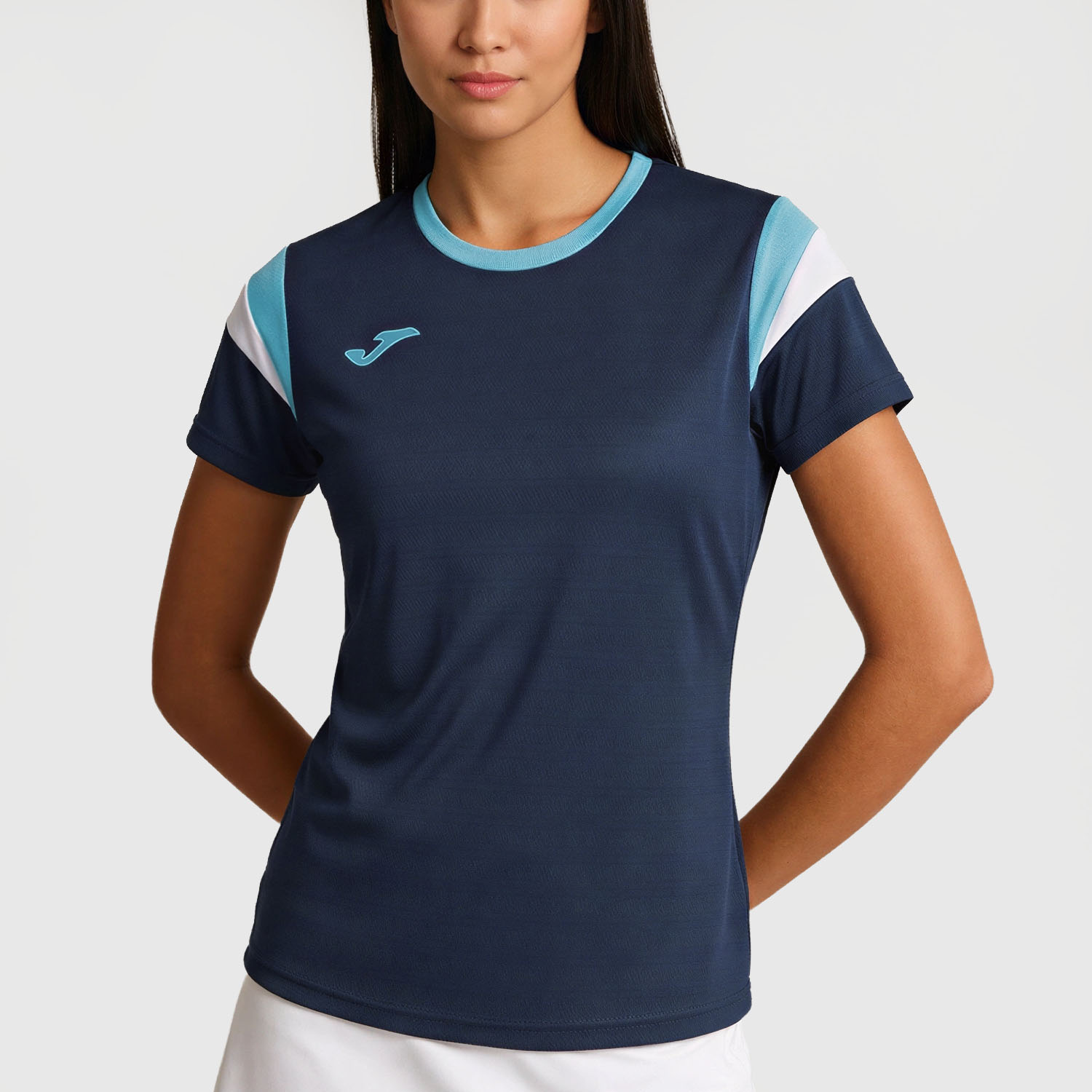 Joma Terra Camiseta - Dark Navy/Fluor Turquoise