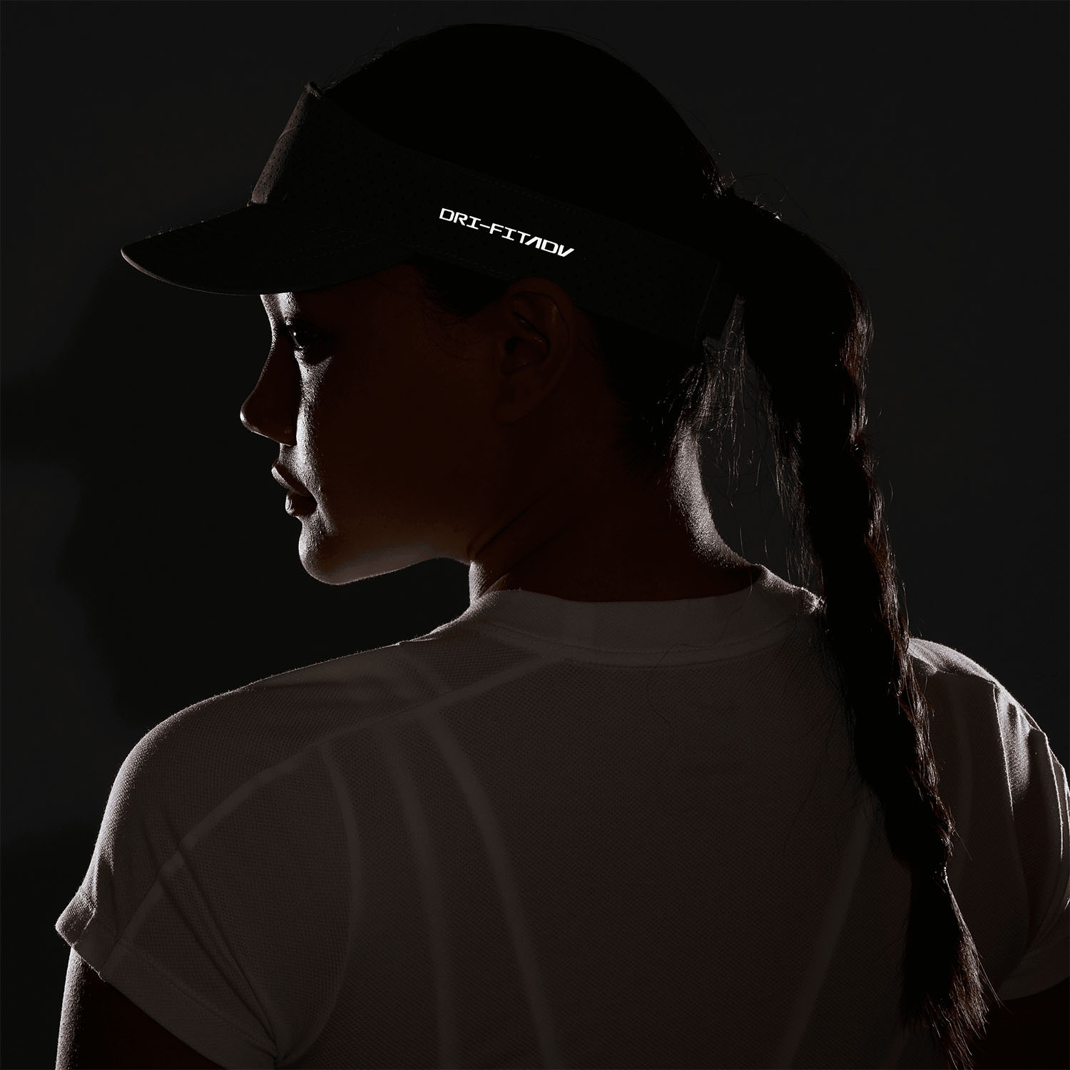 Nike Dri-FIT ADV Ace Visiera - Steam/Anthracite/Black