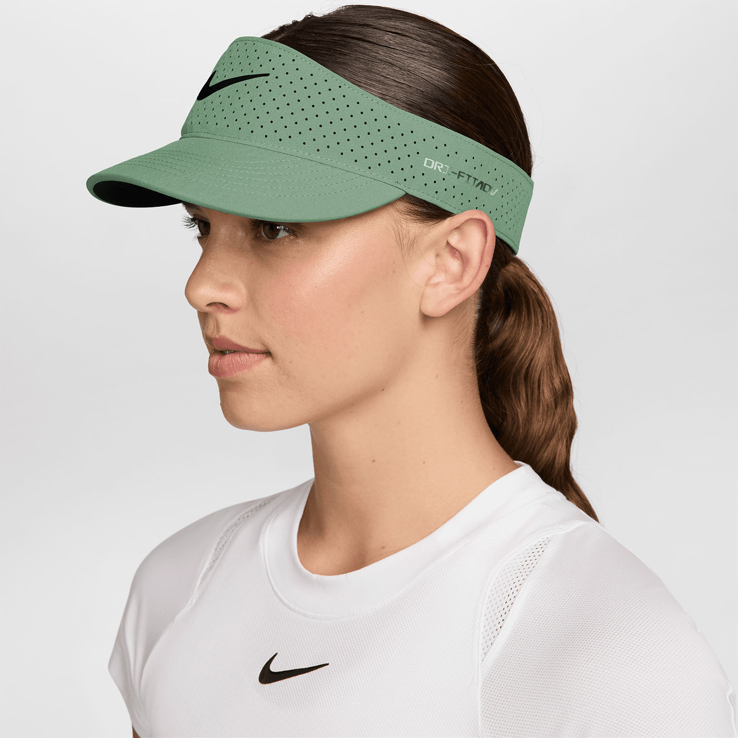 Nike Dri-FIT ADV Ace Visiera - Steam/Anthracite/Black