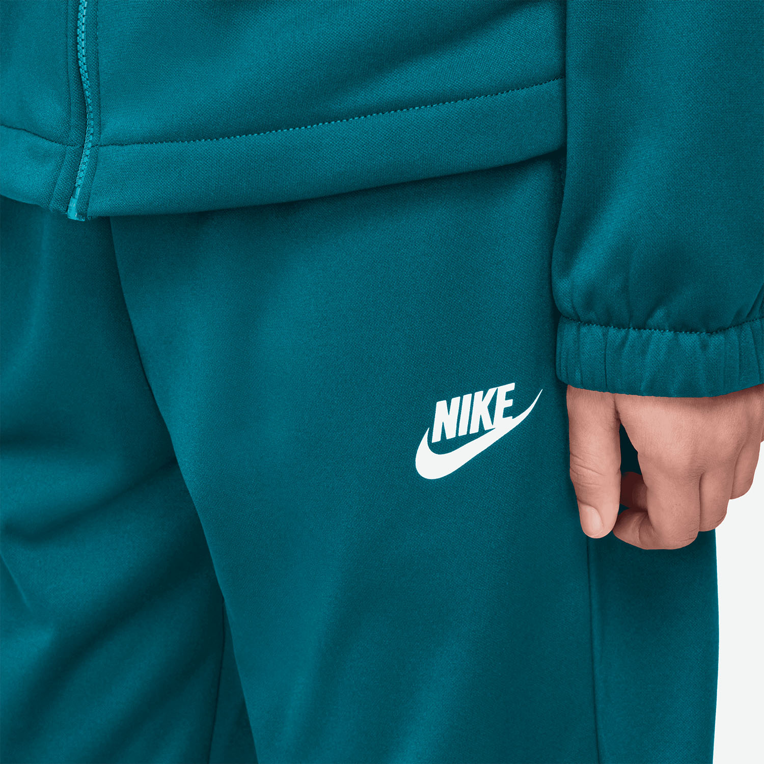 Nike Dri-FIT Tracksuit Kids - Bright Spruce/Energy/White