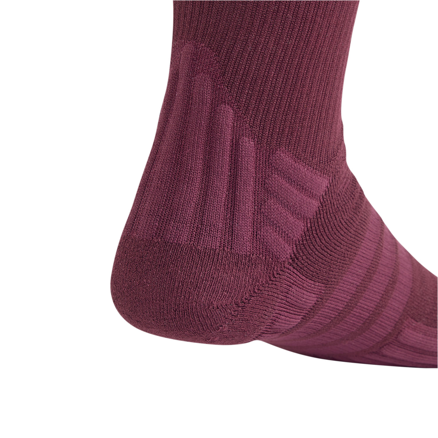 adidas Cushioned Pro Crew Calcetines - Maroon/Wonder White