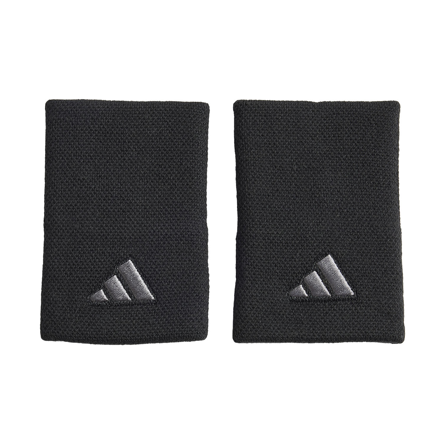 adidas Pro Muñequeras Largas - Black/Iron Metallic